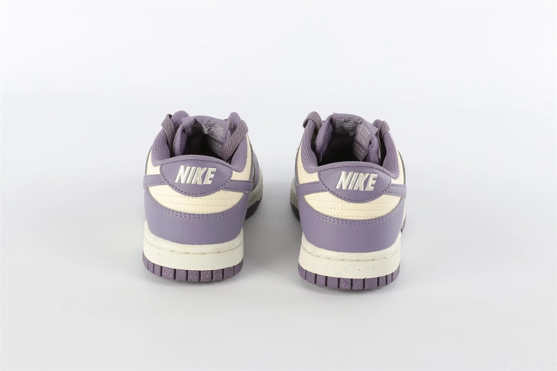 NIKE PURPLE LEATHER TRAINERS EU 35.5 UK 3 US 5 - Image 5