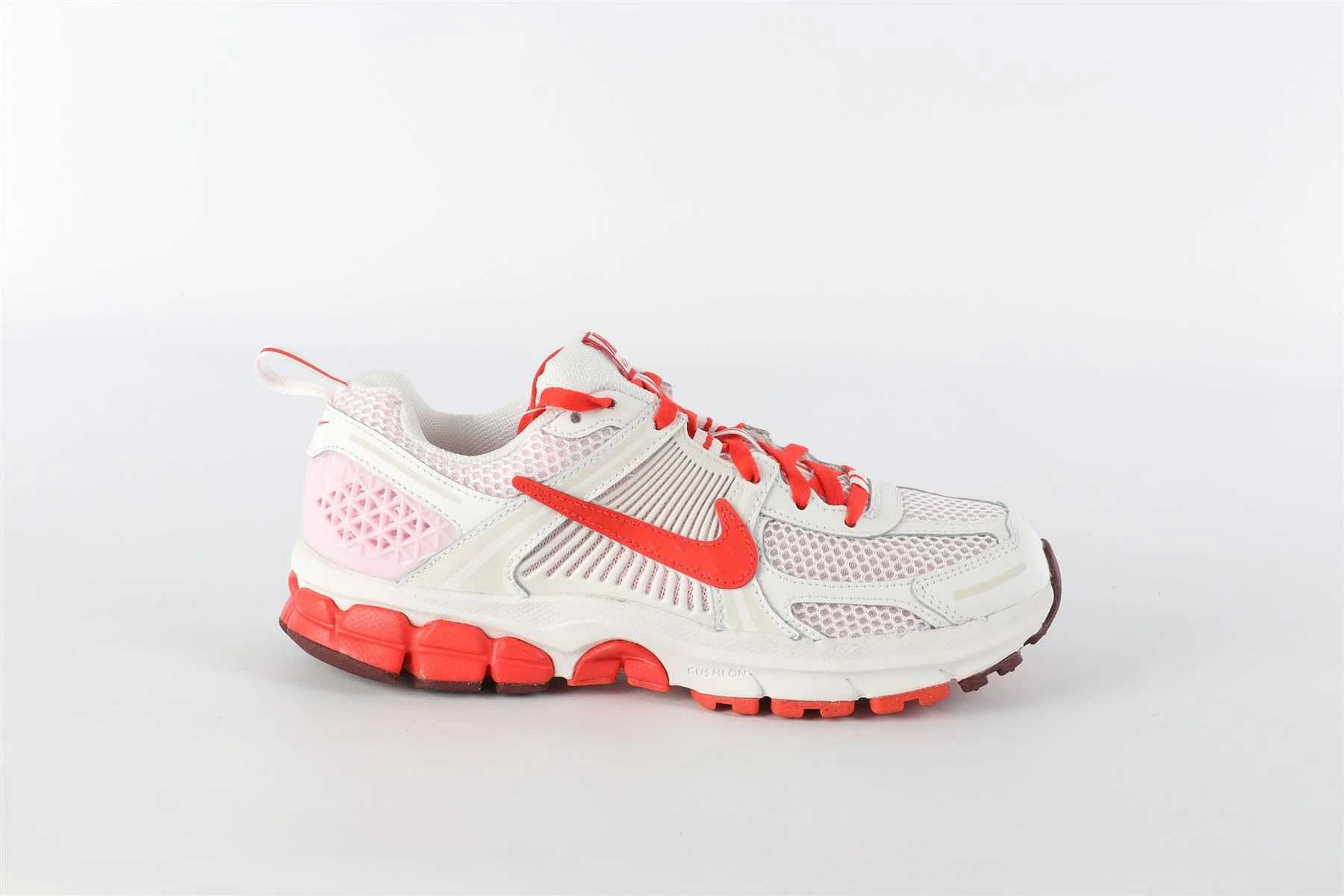 NIKE RED LEATHER TRAINERS EU 37 UK 4 US 6.5 - Image 2