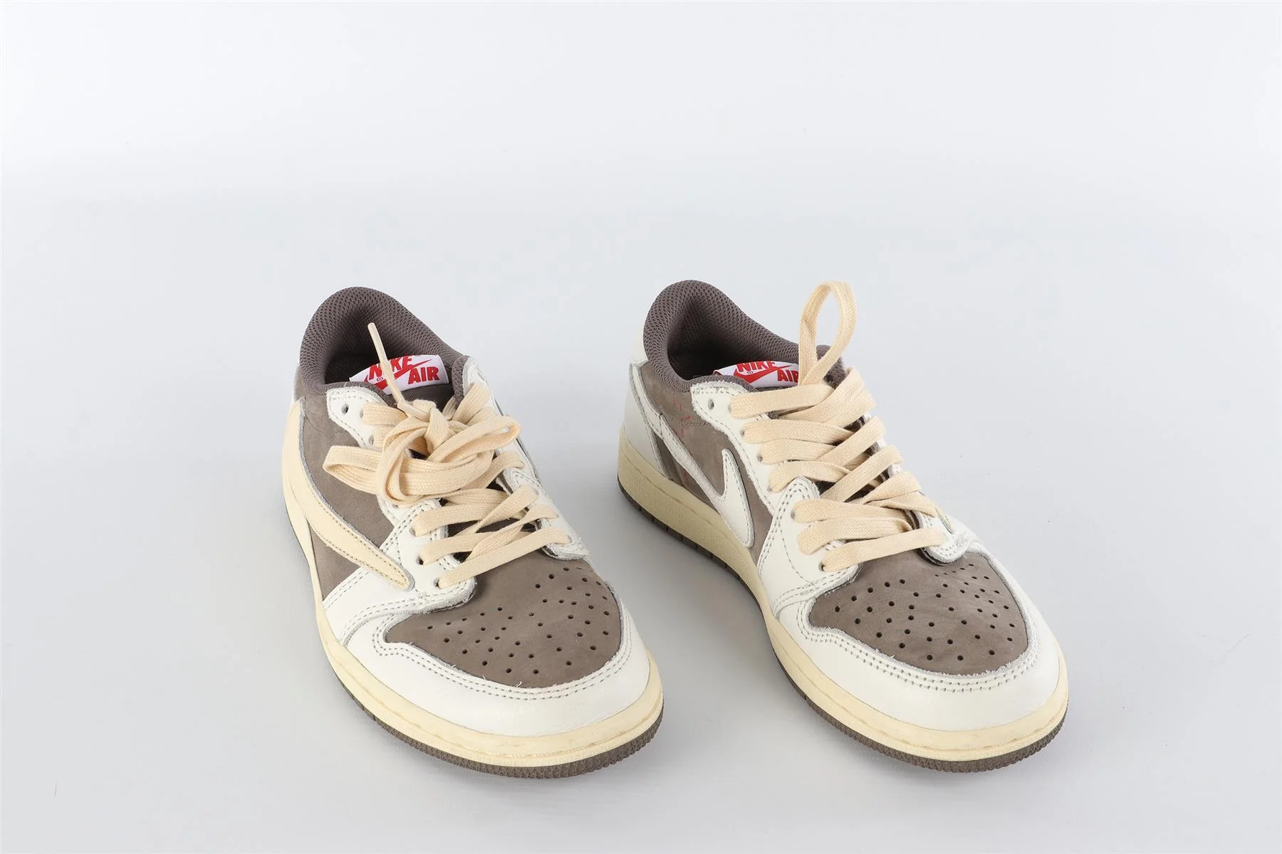 NIKE + TRAVIS SCOTT AIR JORDAN REVERSE MOCHA SNEAKERS EU 37 UK 4 US 6.5 - Image 4