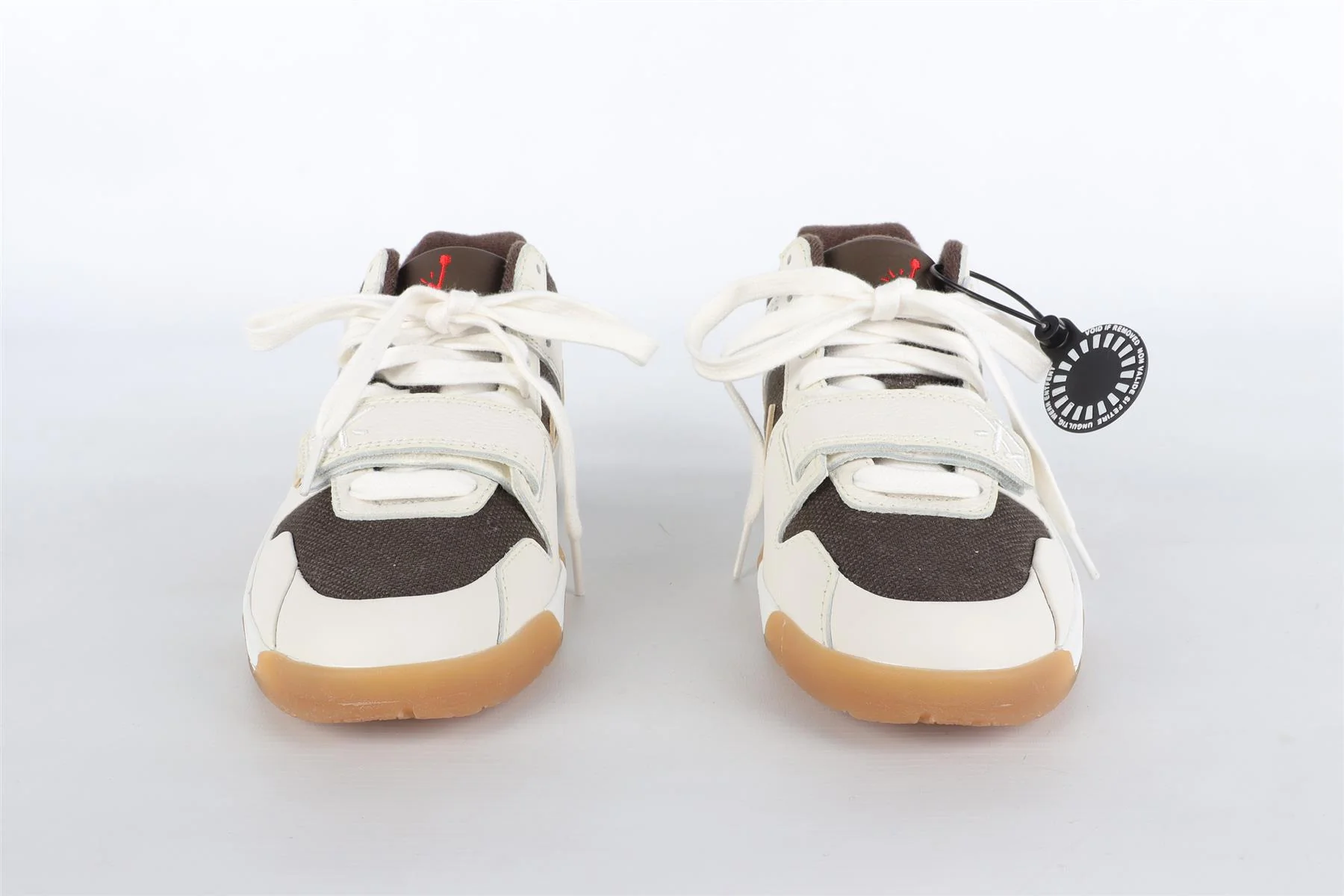 NIKE + TRAVIS SCOTT BROWN JUMPMAN JACK SAIL/DARK MOCHA SNEAKERS EU 38.5 UK 5.5 US 6 - Image 3