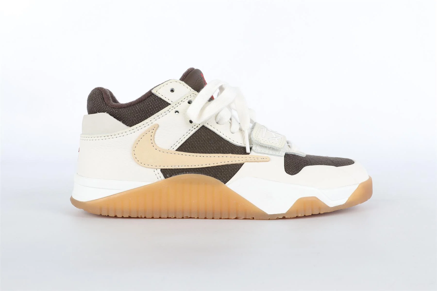 NIKE + TRAVIS SCOTT BROWN JUMPMAN JACK SAIL/DARK MOCHA SNEAKERS EU 39 UK 6 US 6.5 - Image 2