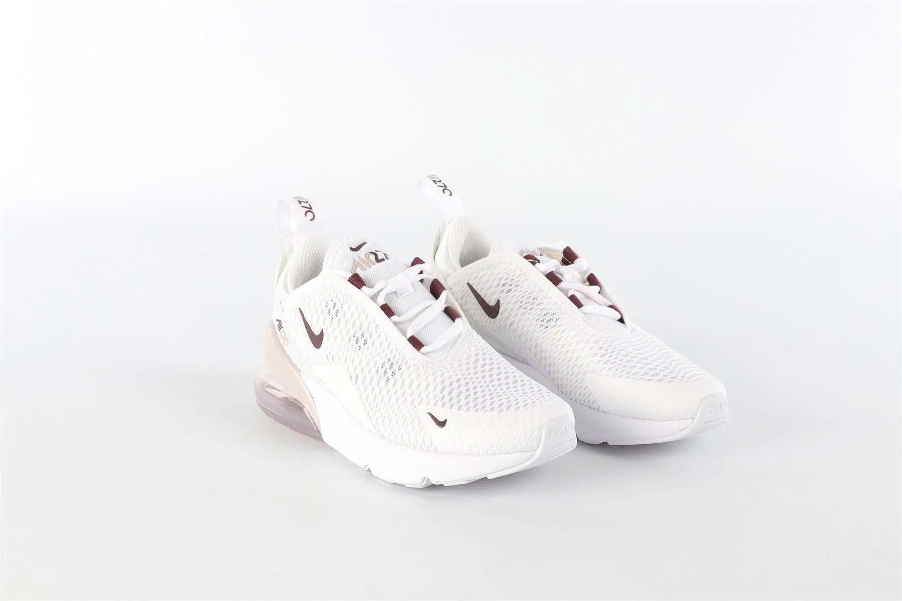 NIKE WHITE BOYS TRAINERS EU 29 UK 10.5 US 11.5 - Image 2