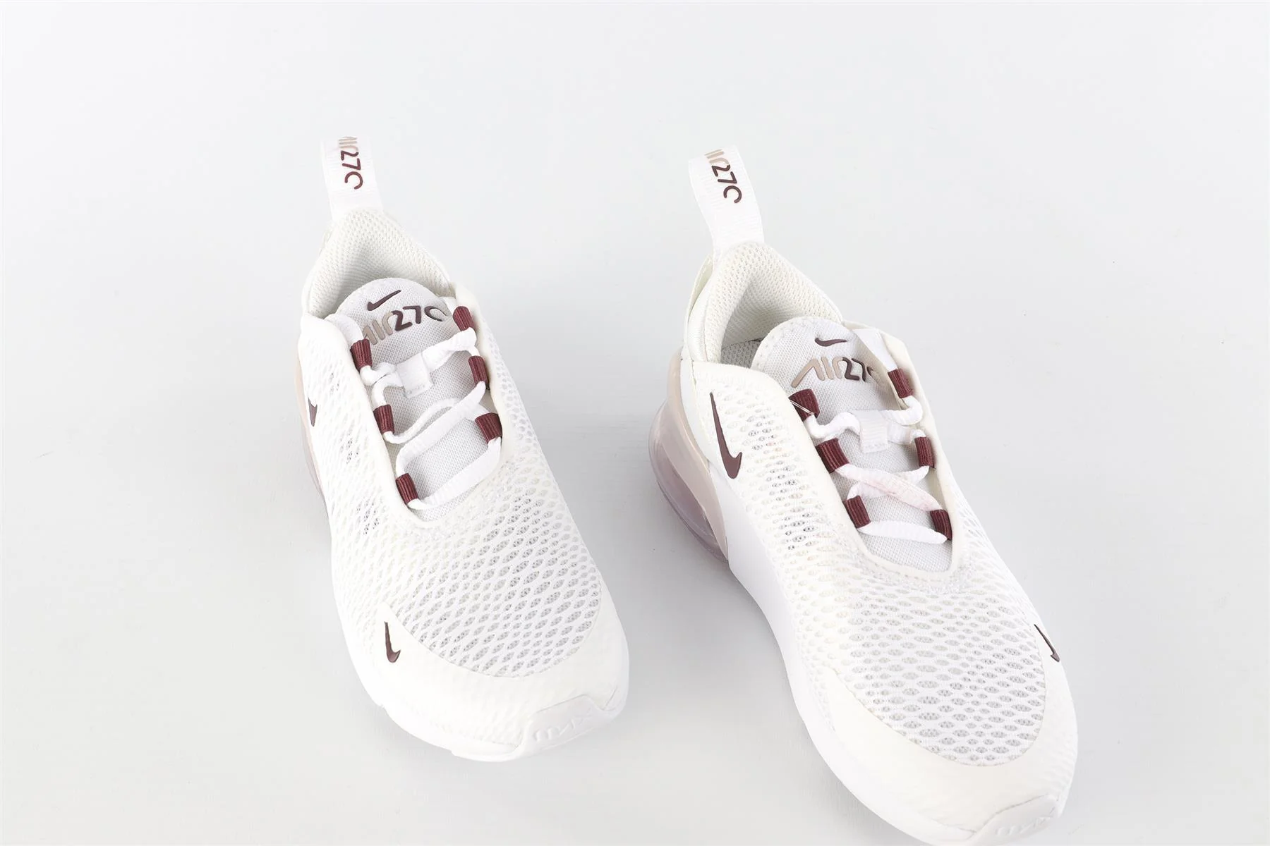 NIKE WHITE BOYS TRAINERS EU 29 UK 10.5 US 11.5 - Image 4