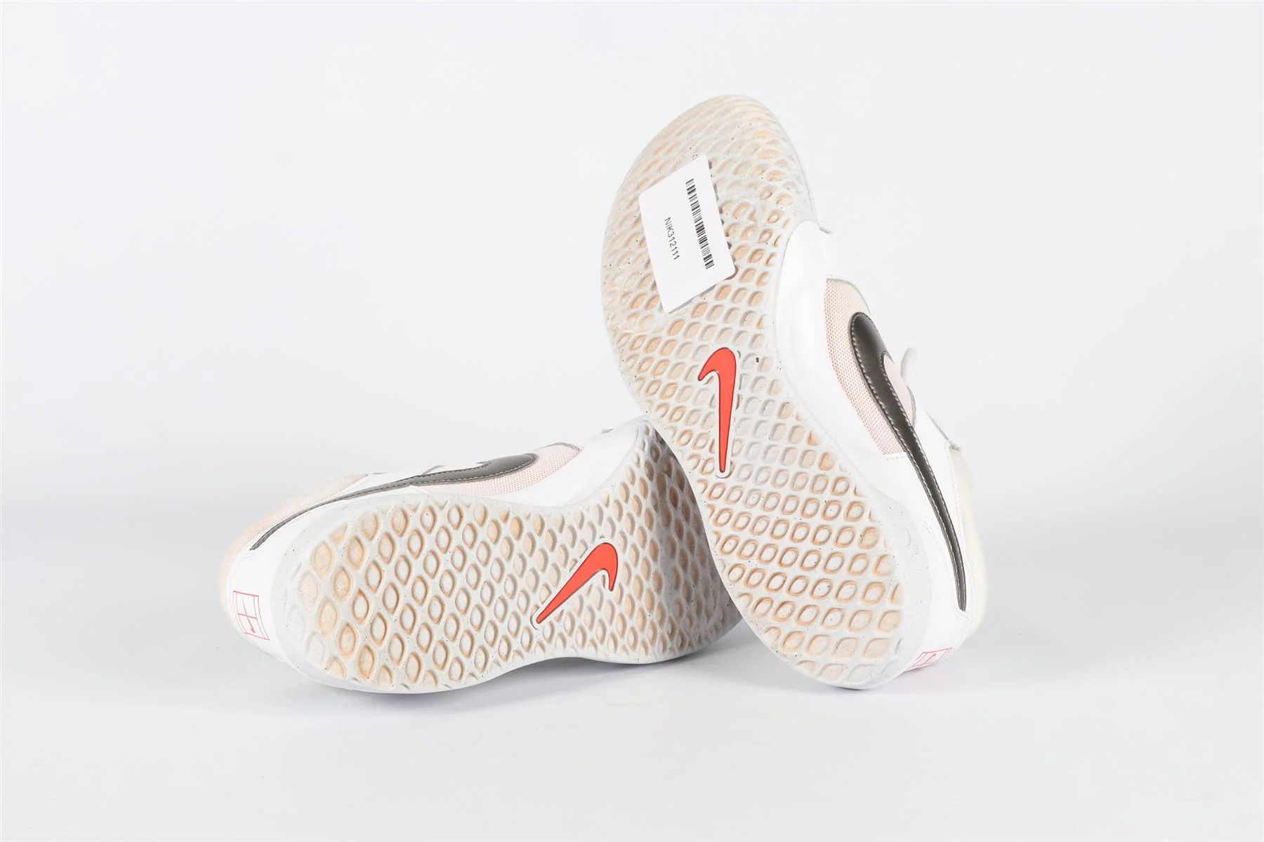 NIKE WHITE COURT LITE MESH SNEAKERS UK 5.5 EU 39 US 8 - Image 5