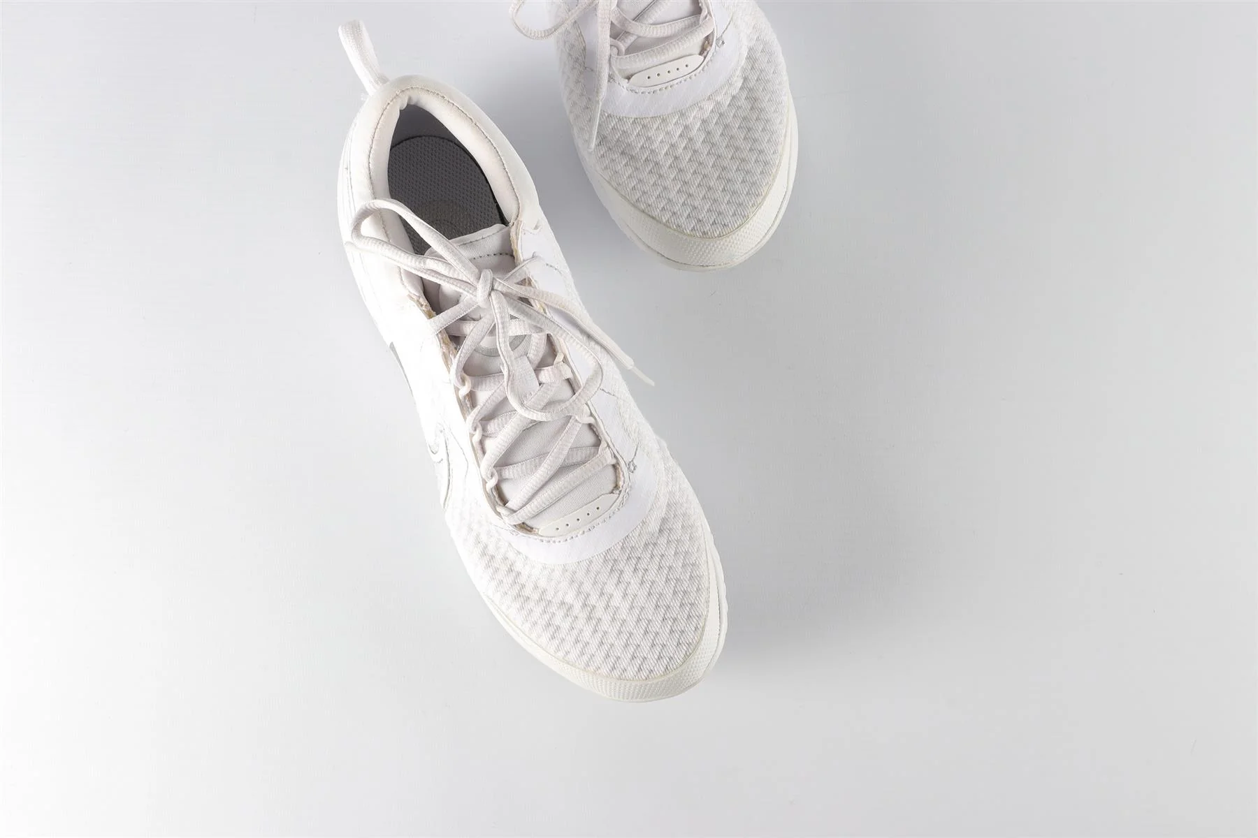 NIKE WHITE COURT MESH SNEAKERS EU 38.5 UK 5 US 7.5 - Image 4