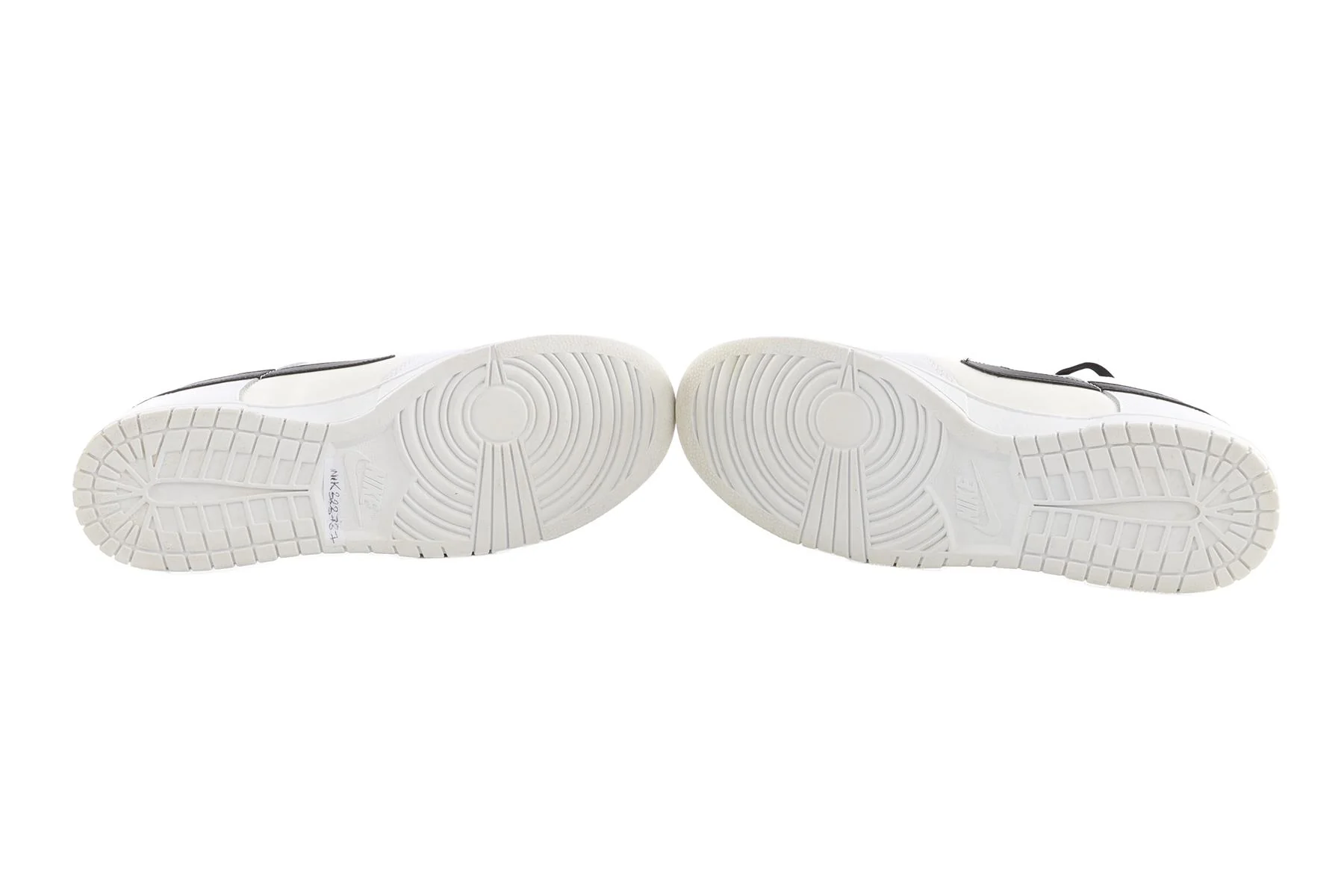 NIKE WHITE DUNK LOW REVERSE LOW MEN'S LEATHER SNEAKERS EU 47.5 UK 12 US 13 - Image 6