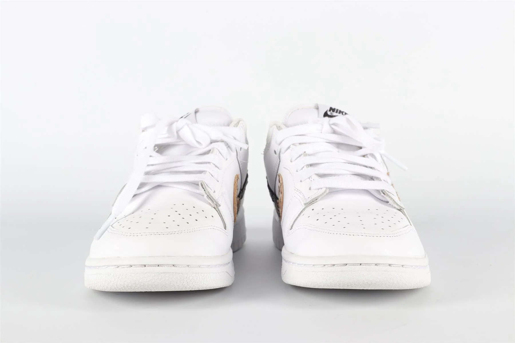 NIKE WHITE DUNK PRIMAL WHITE SNEAKER EU 39 UK 5.5 US 8 - Image 3