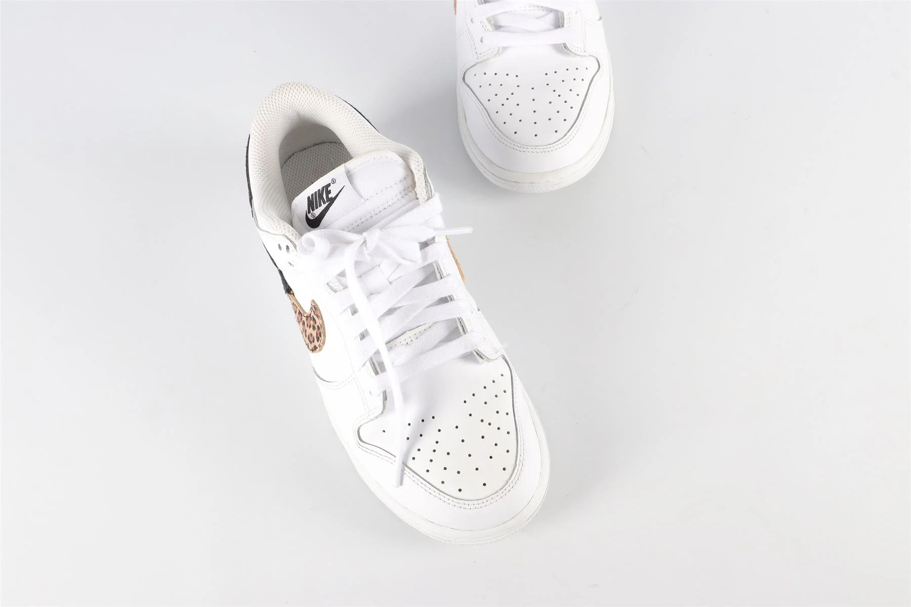 NIKE WHITE DUNK PRIMAL WHITE SNEAKER EU 39 UK 5.5 US 8 - Image 4