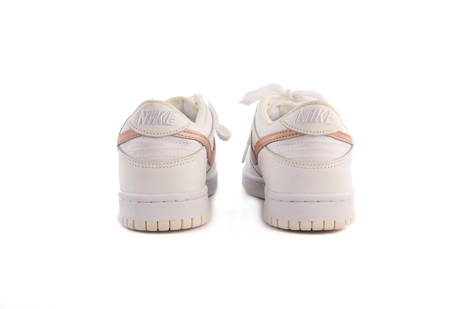 NIKE WHITE LEATHER SNEAKERS EU 39 UK 6 US 6.5 - Image 5