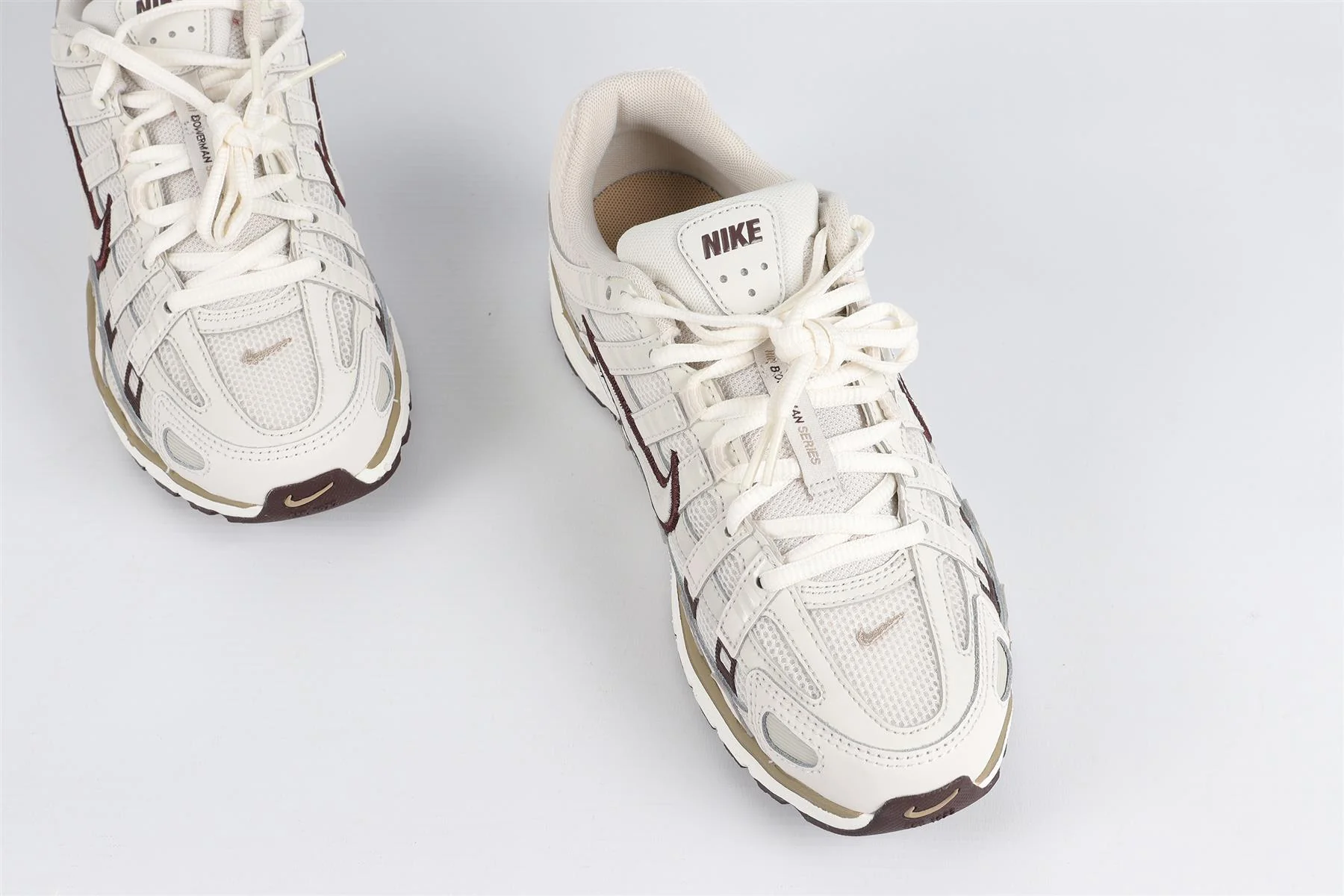 NIKE WHITE P-600 WHITE SAND SNEAKERS EU 38.5 UK 5 US 7.5 - Image 4