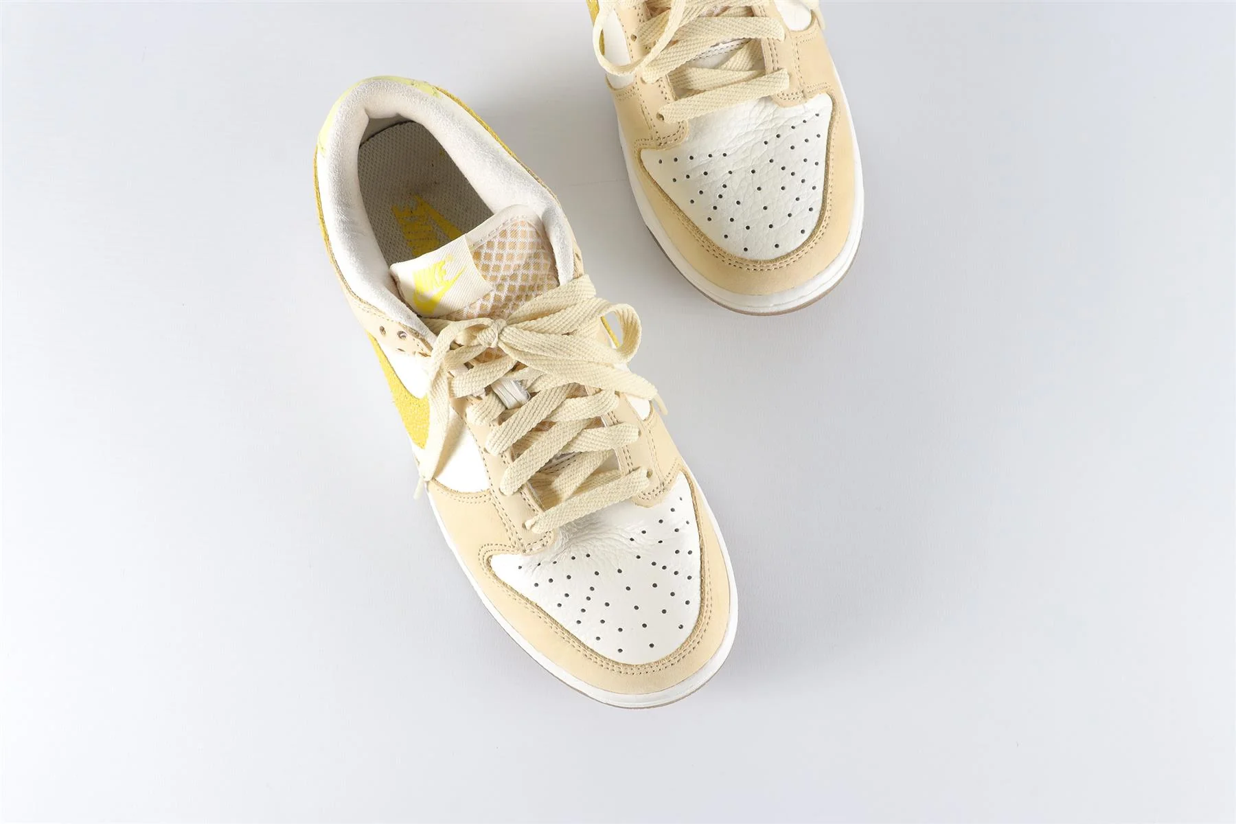 NIKE YELLOW DUNK LOW LEMONADE SNEAKERS EU 39 UK 5.5 US 8 - Image 10
