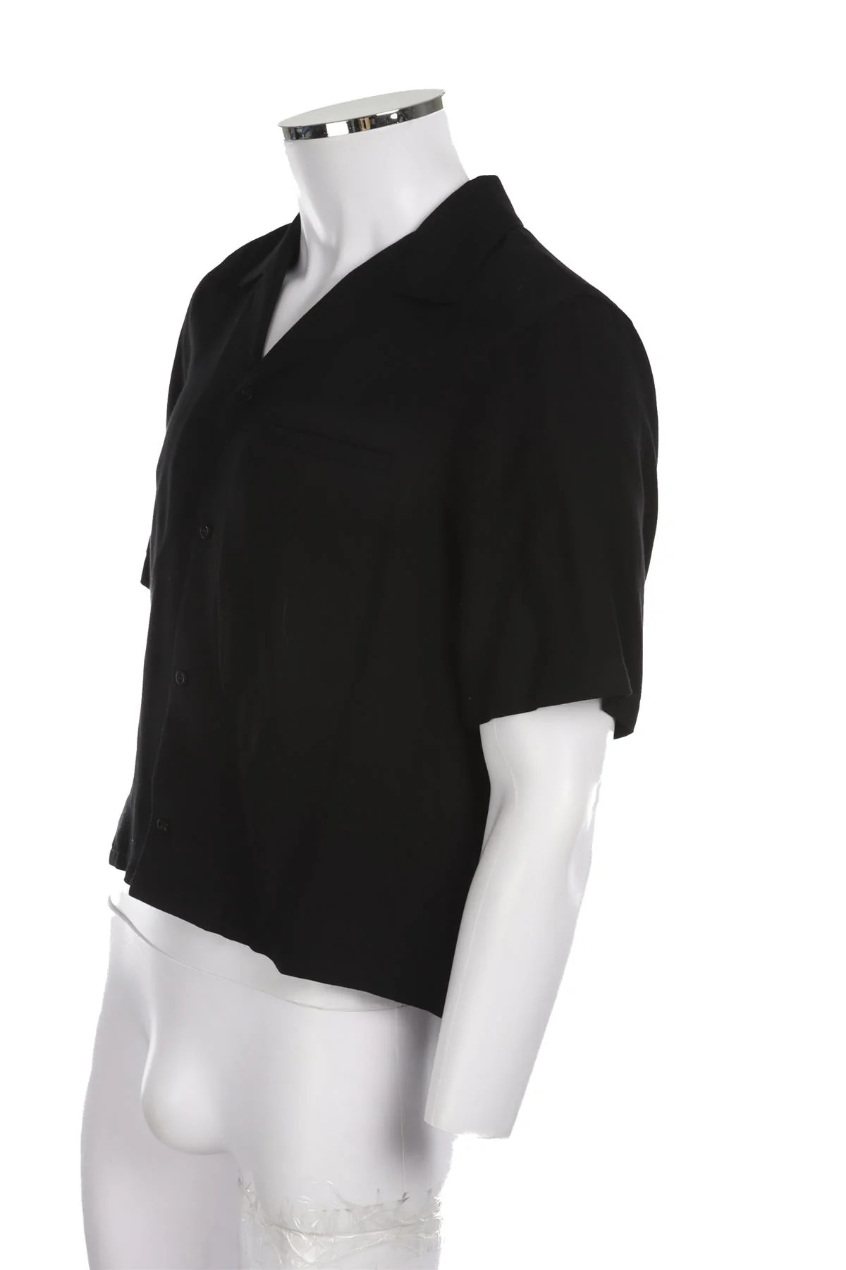 NILI LOTAN BLACK MENS JERSEY SHIRT MEDIUM - Image 3
