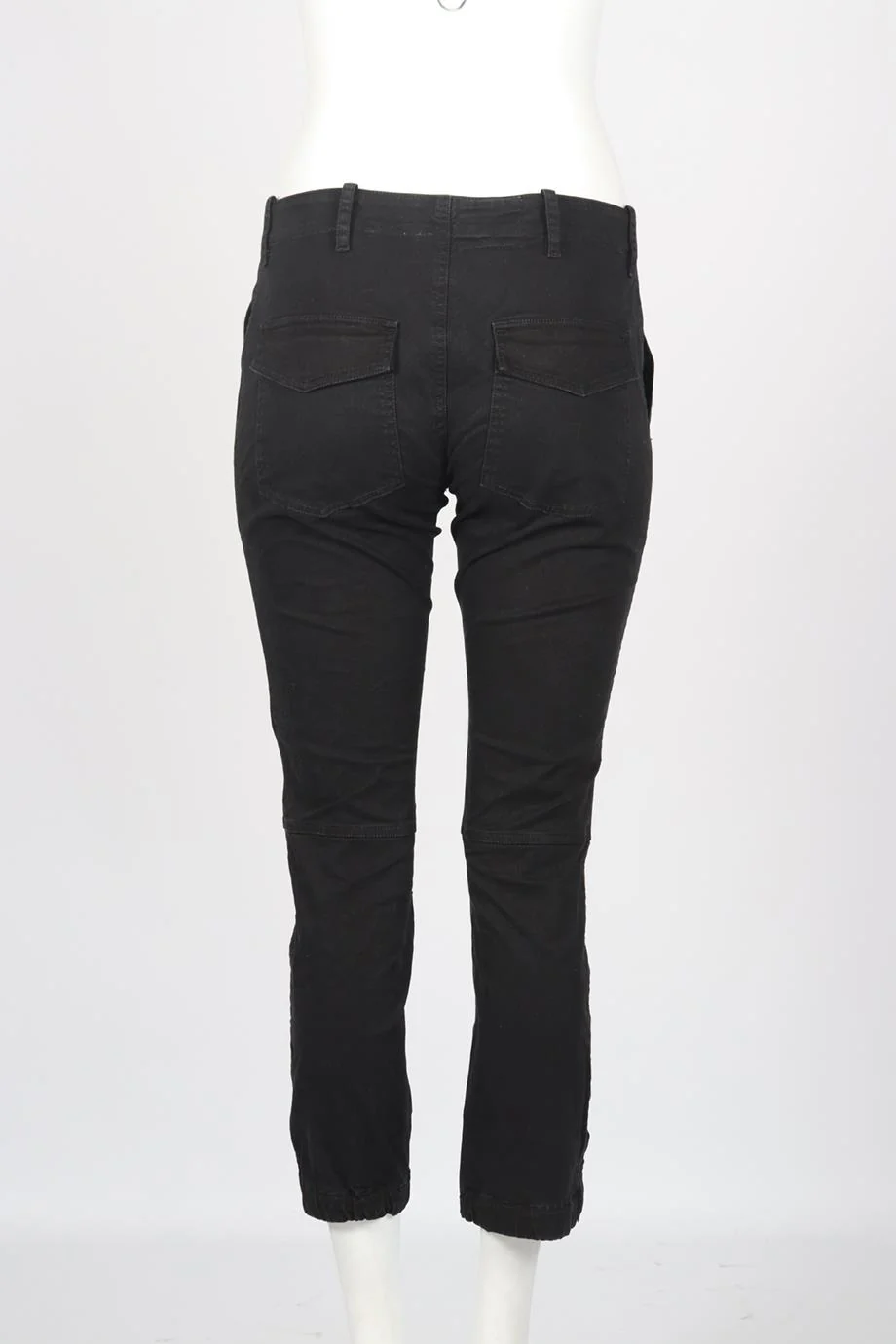 NILI LOTAN COTTON BLEND TAPERED PANTS US 4 UK 8 - Image 4