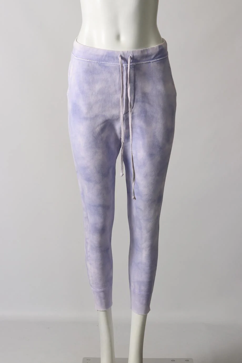 NILI LOTAN TIE DYED COTTON JERSEY TRACK PANTS SMALL - Image 2