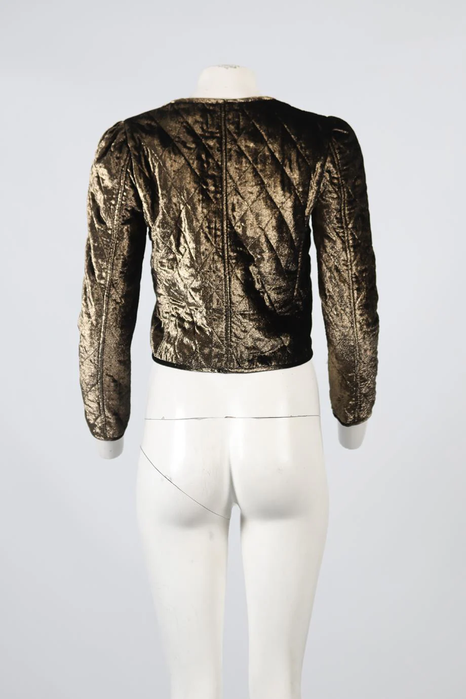 NILI LOTAN VELVET JACKET SMALL - Image 4