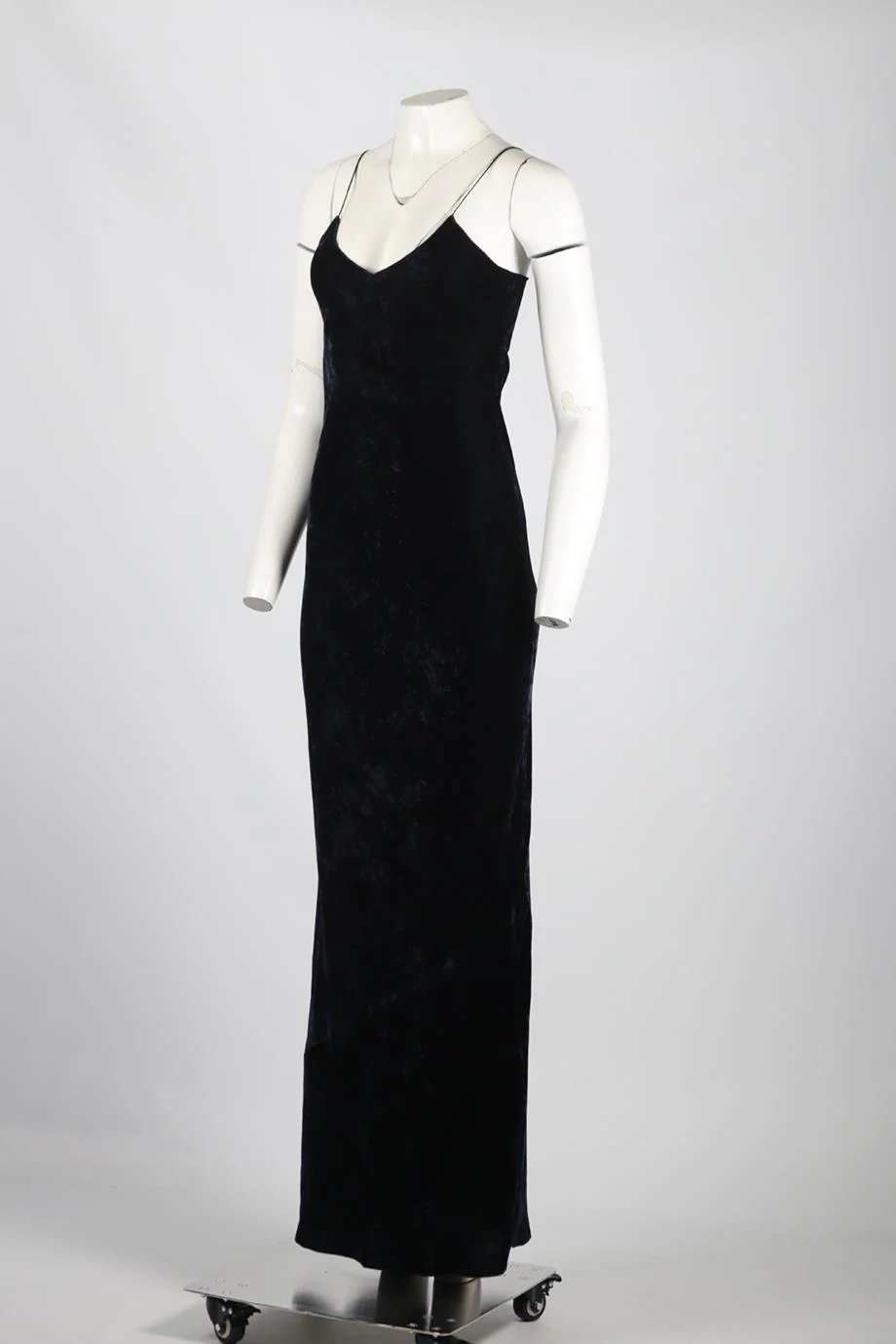 NILI LOTAN VELVET MAXI DRESS XSMALL - Image 3