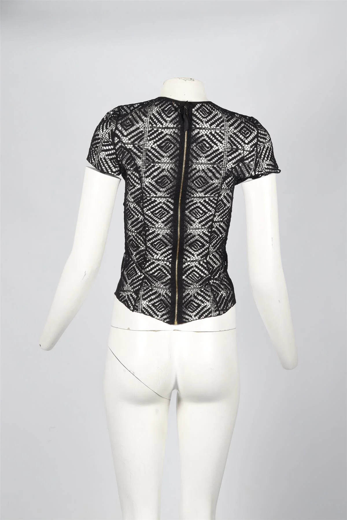 NINA RICCI LACE TOP FR 34 UK 6 - Image 4