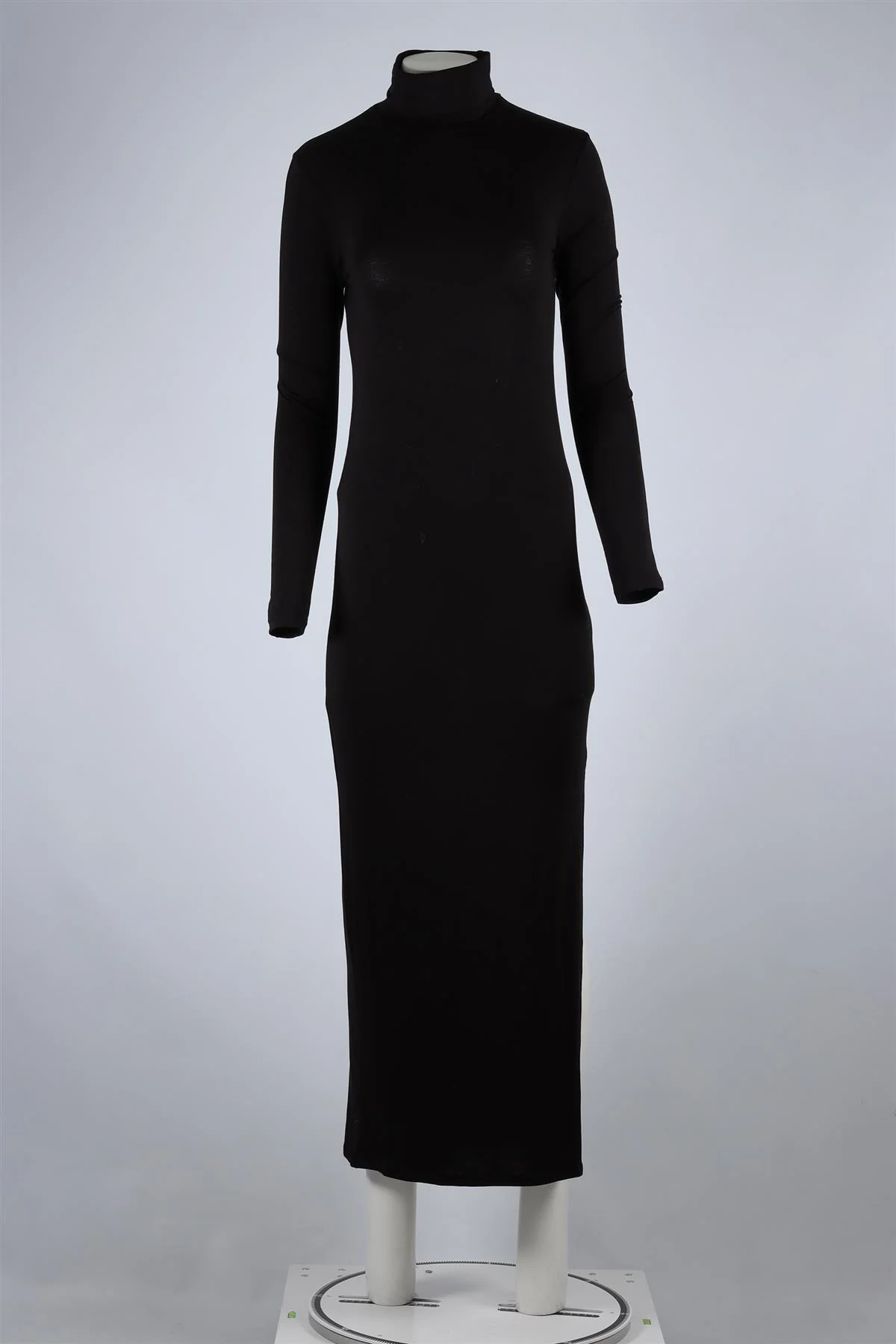 NINETY PERCENT BLACK JERSEY MAXI DRESS XSMALL - Image 2