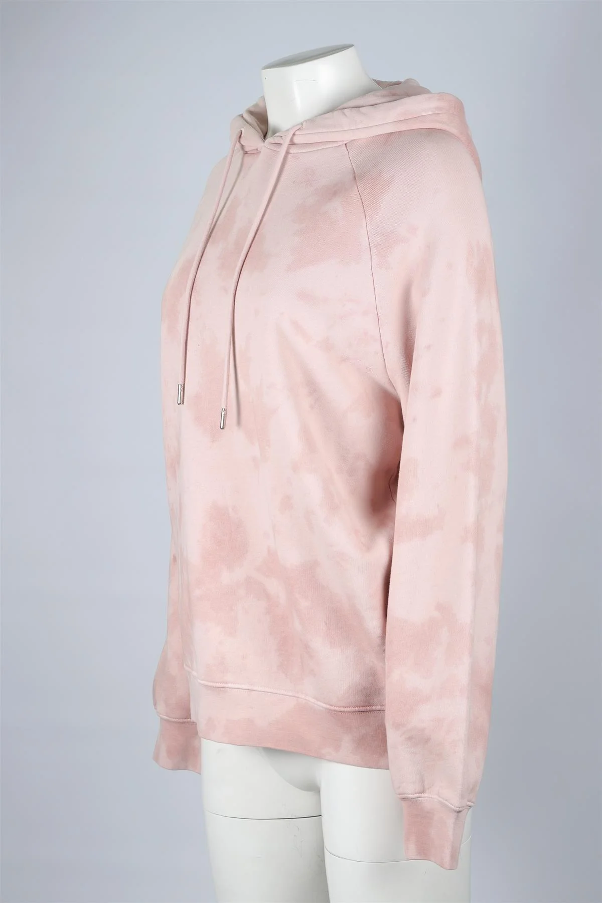 NINETY PERCENT PINK COTTON HOODIE SMALL - Image 3