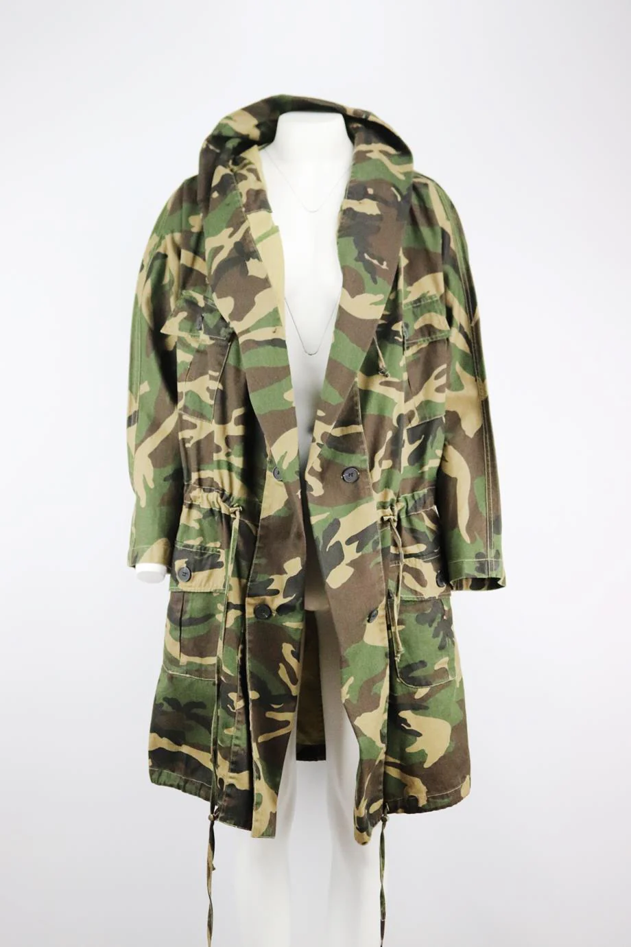 NSF CAMOUFLAGE PRINT COTTON COAT MEDIUM - Image 2