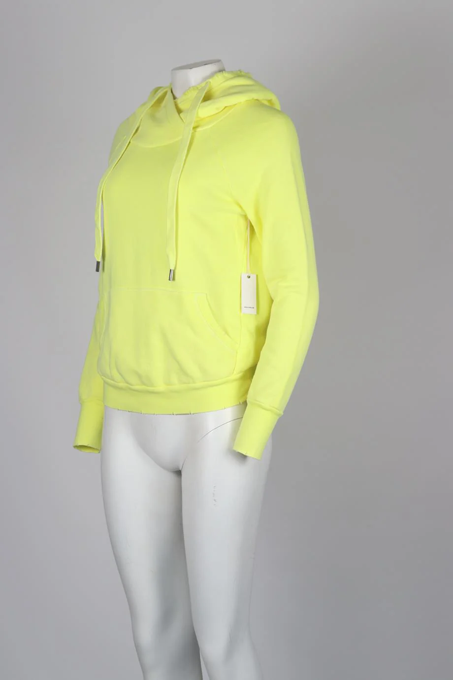 NSF DISTRESSED COTTON JERSEY HOODIE SMALL - Image 3