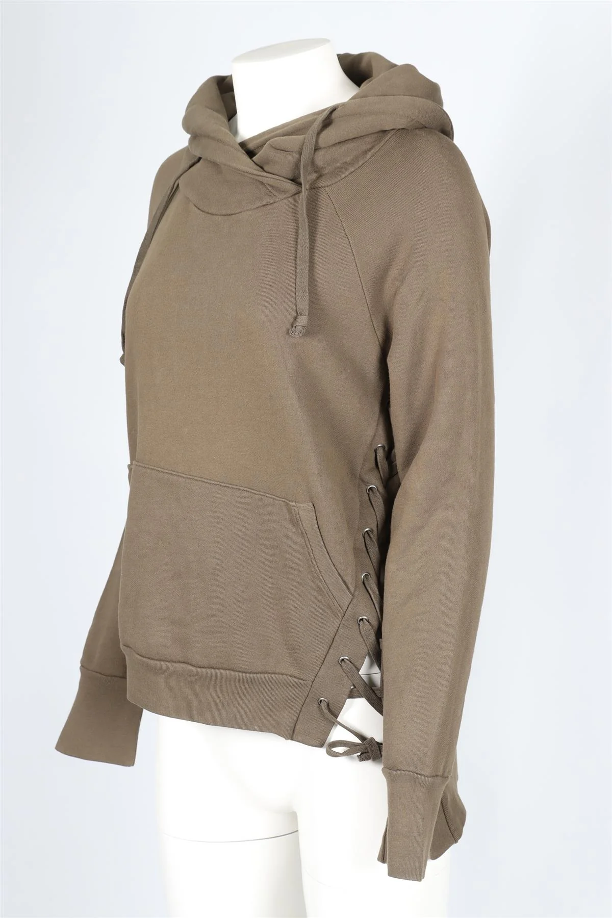 NSF GREEN COTTON HOODIE MEDIUM - Image 3