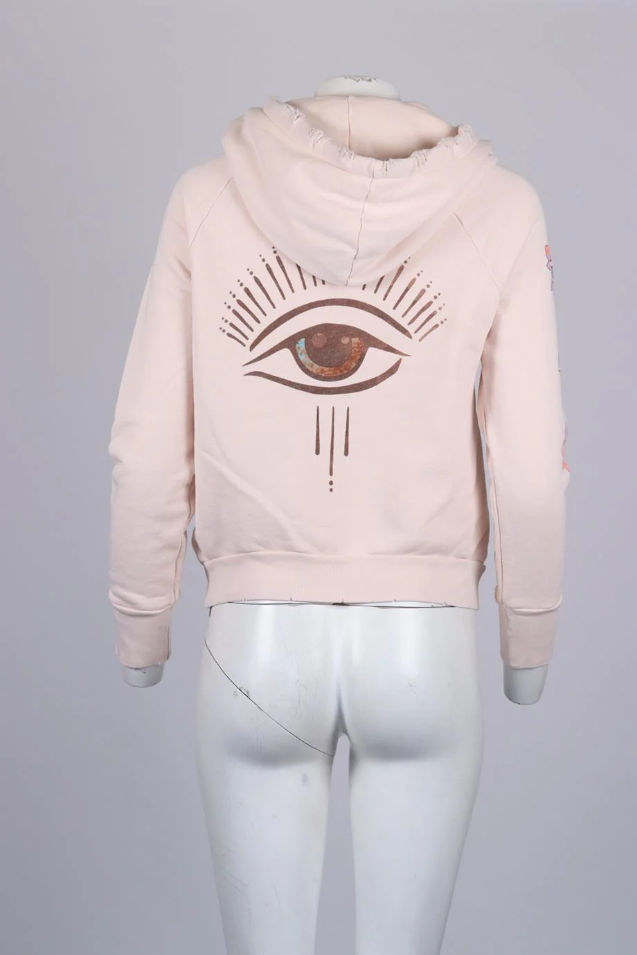 NSF + JACQUIE AICHE COTTON HOODIE SMALL - Image 4