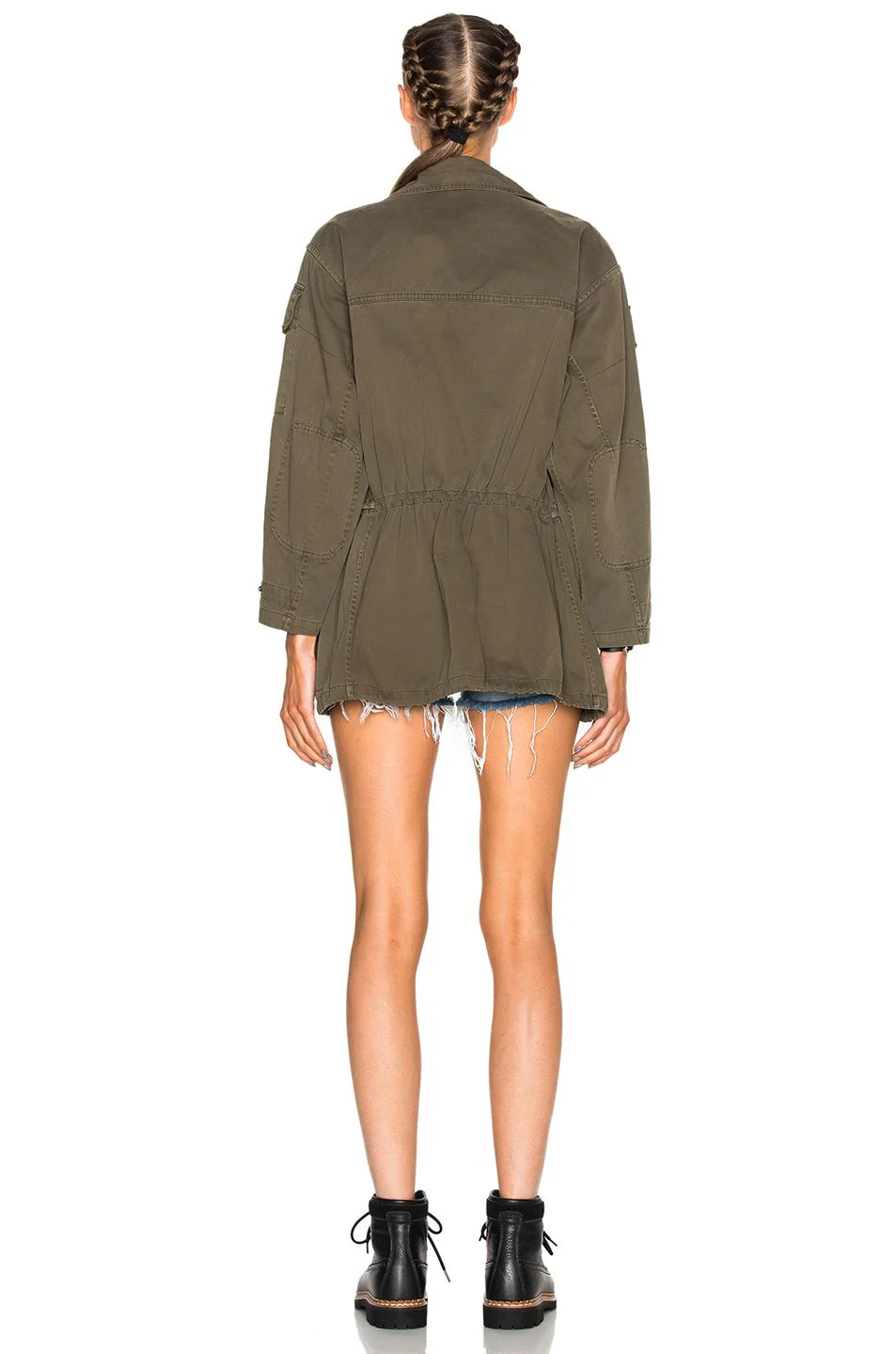 NSF LOKI COTTON TWILL PARKA JACKET SMALL - Image 8