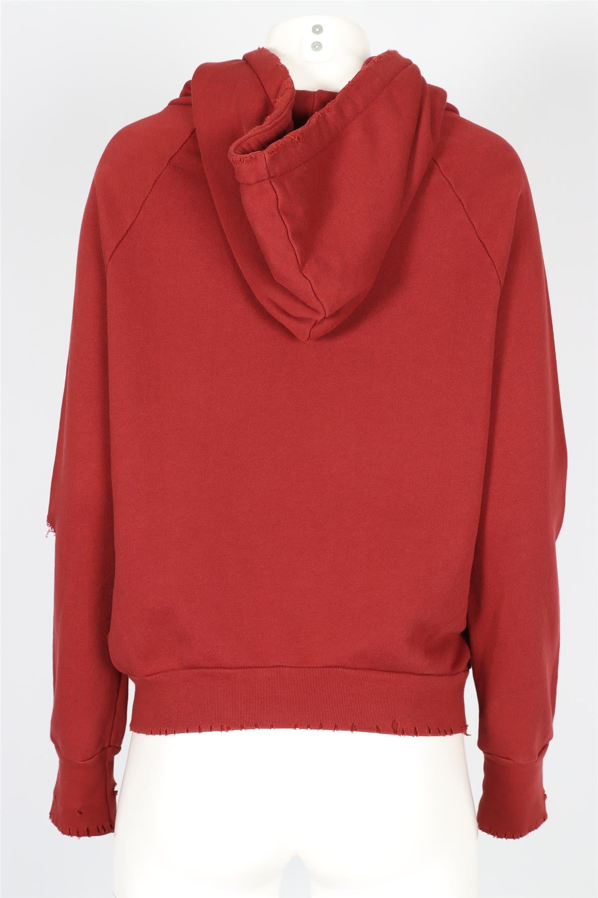 NSF RED COTTON HOODIE LARGE - Image 4