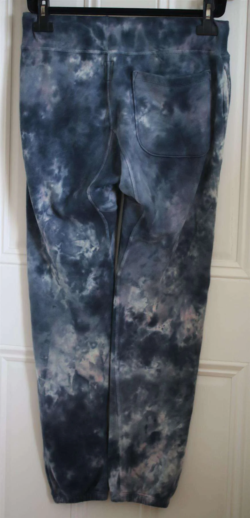 NSF SAYDE TIE DYE COTTON JERSEY TRACK PANTS SMALL - Image 4
