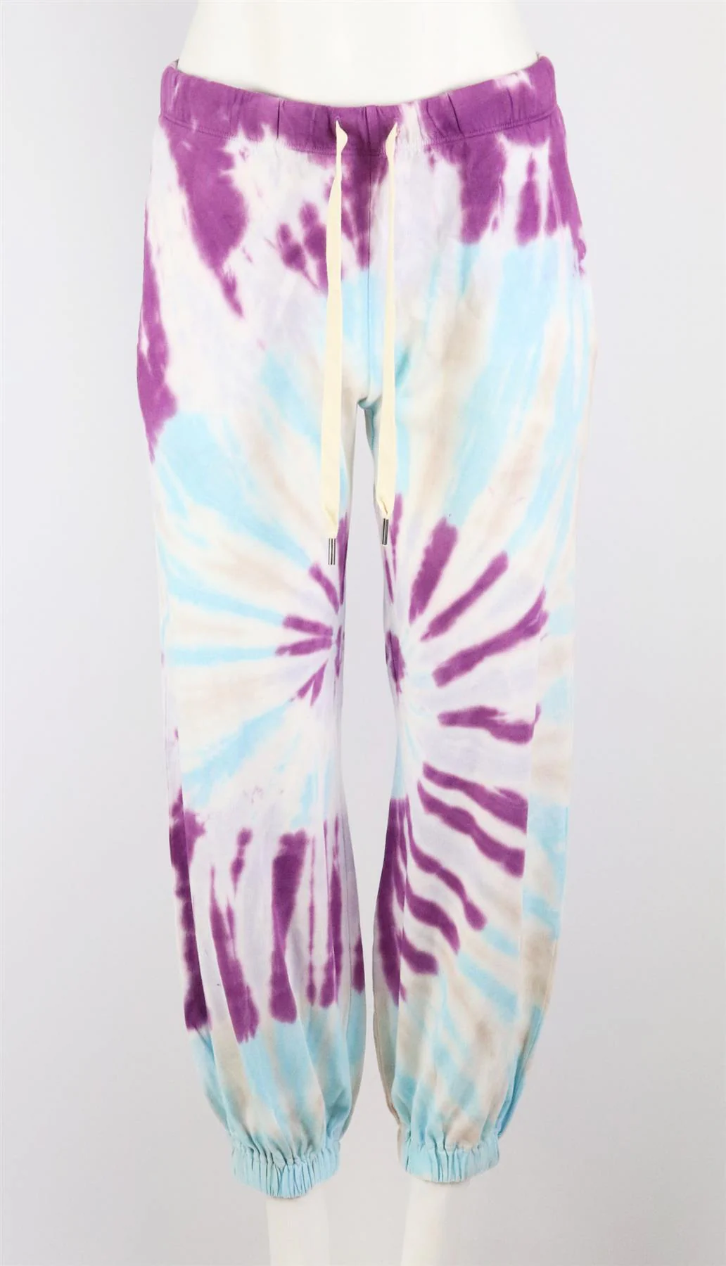 NSF TIE DYED COTTON TRACK PANTS SMALL - Image 2