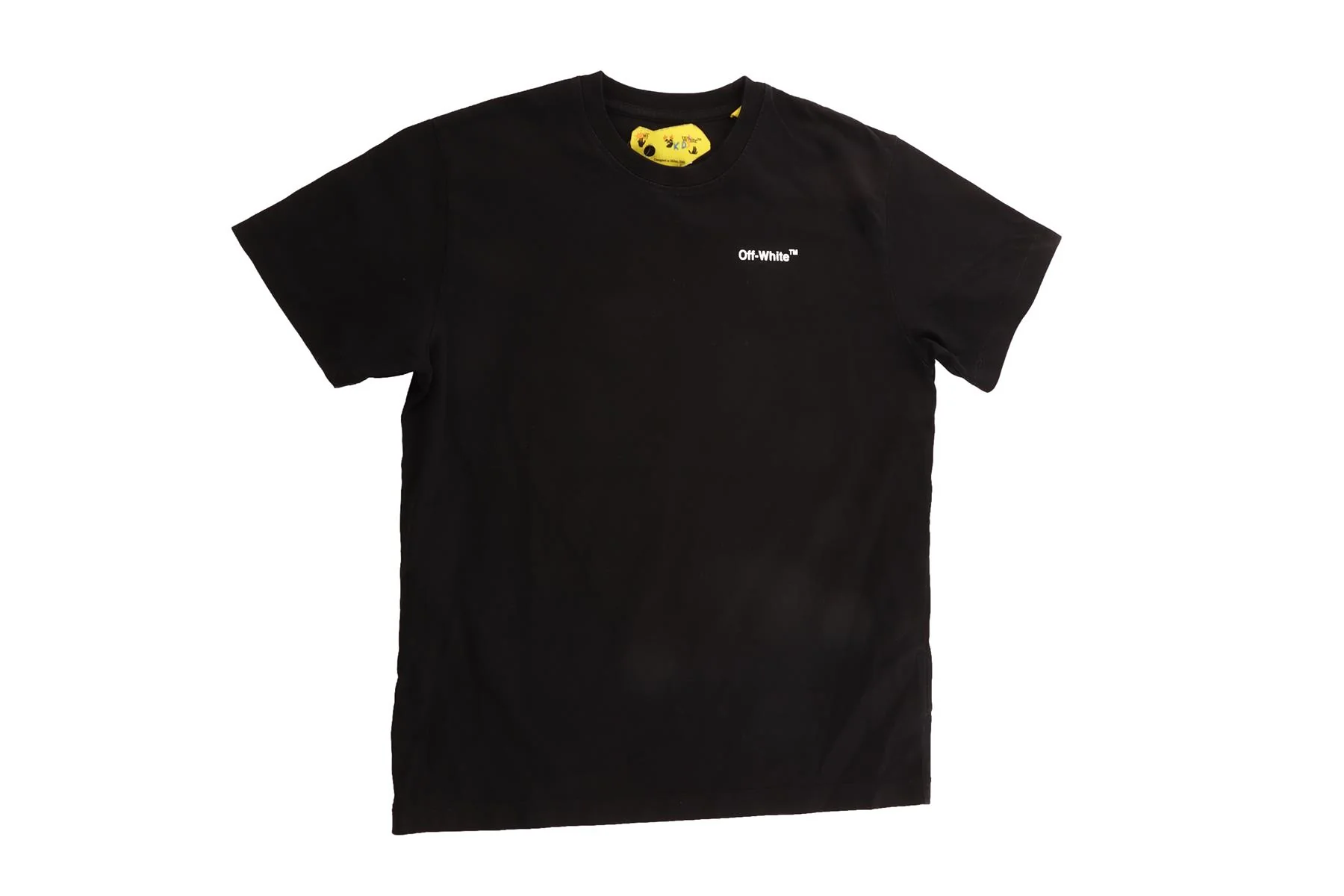 OFF-WHITE BLACK KIDS BOYS T-SHIRT 10 YEARS - Image 2