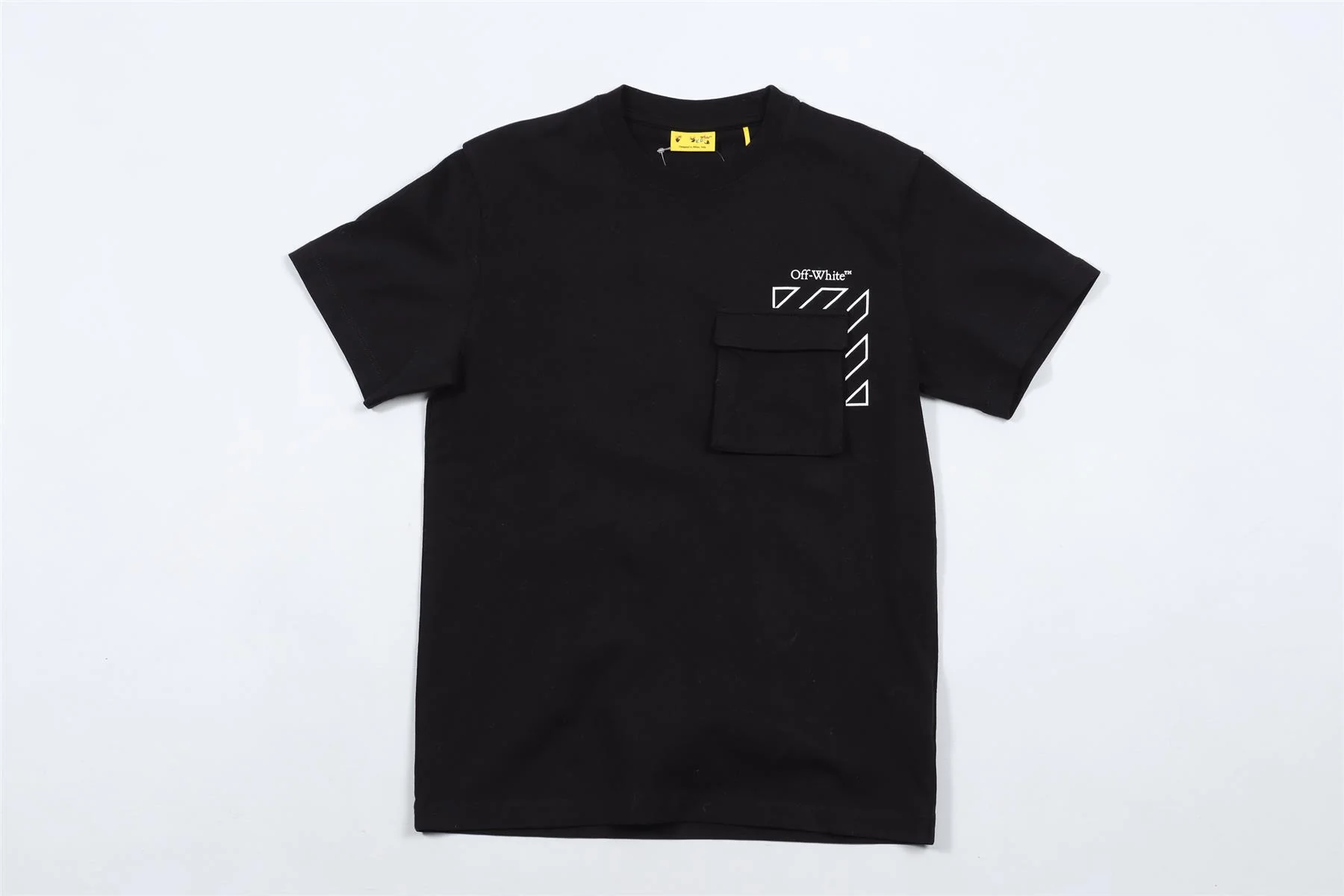 OFF-WHITE BLACK KIDS BOYS T-SHIRT 10 YEARS - Image 2