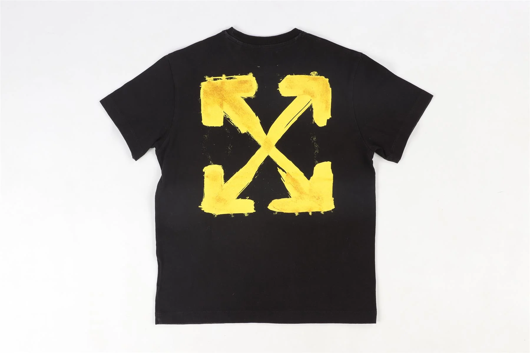 OFF-WHITE BLACK KIDS BOYS T-SHIRT 8 YEARS - Image 4