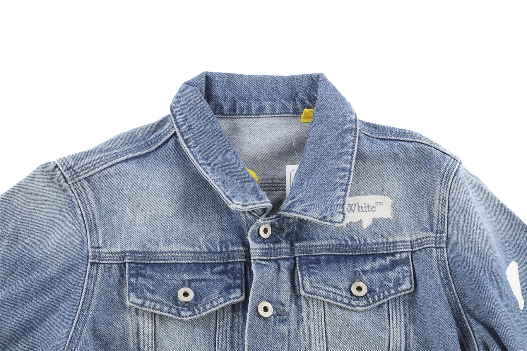 OFF-WHITE BLUE KIDS BOYS JACKET 12 YEARS - Image 3