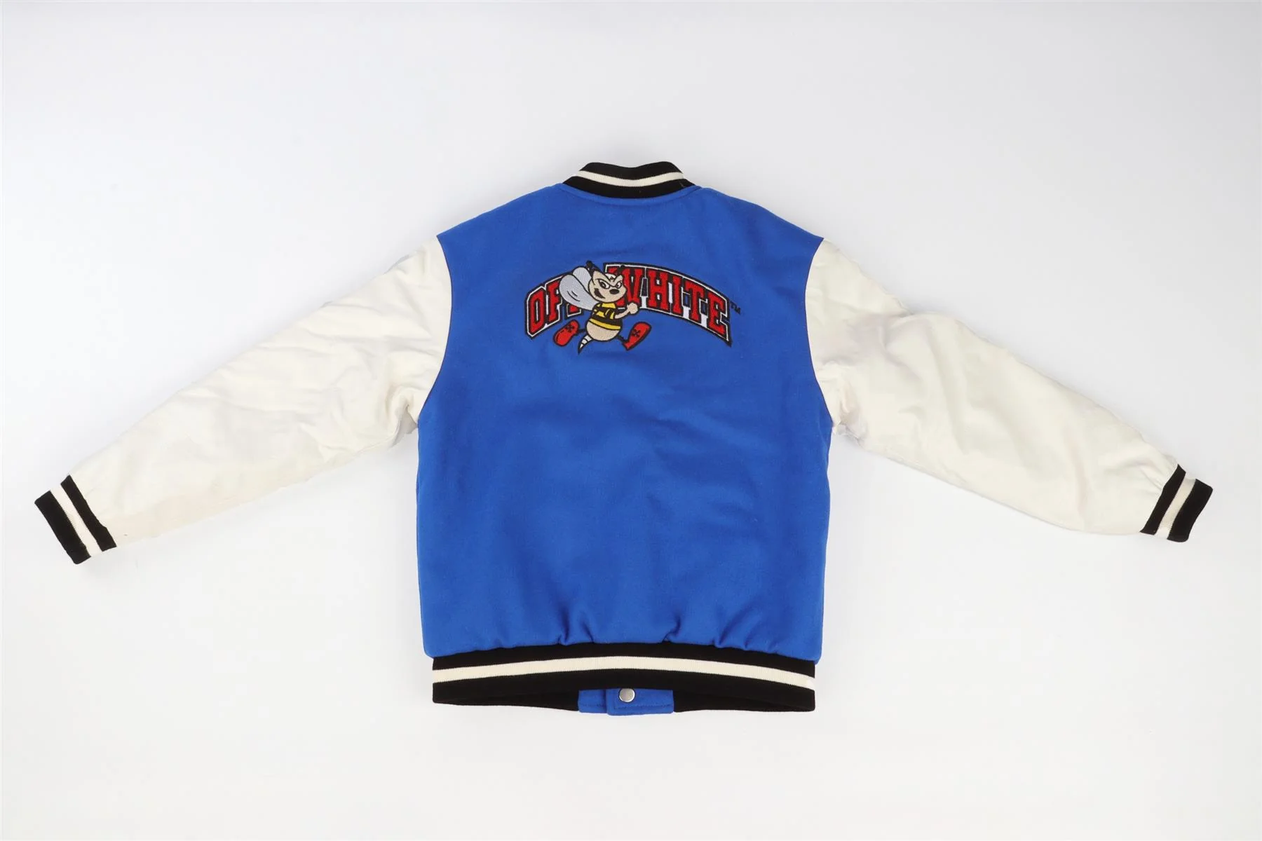 OFF-WHITE BLUE KIDS BOYS JACKET 8 YEARS - Image 4