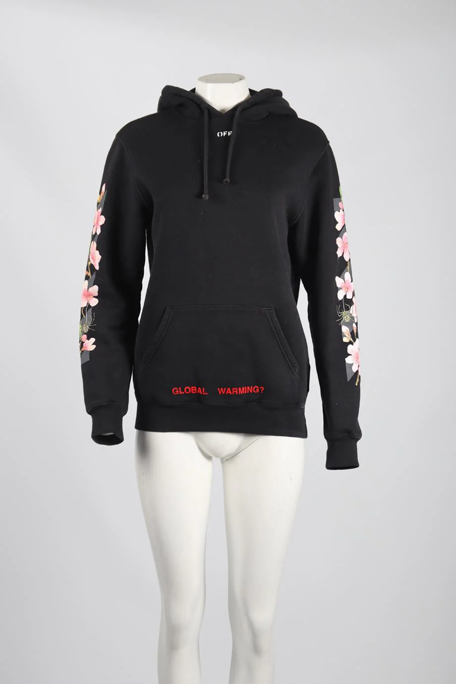OFF-WHITE C/O VIRGIL ABLOH COTTON HOODIE XXSMALL - Image 2