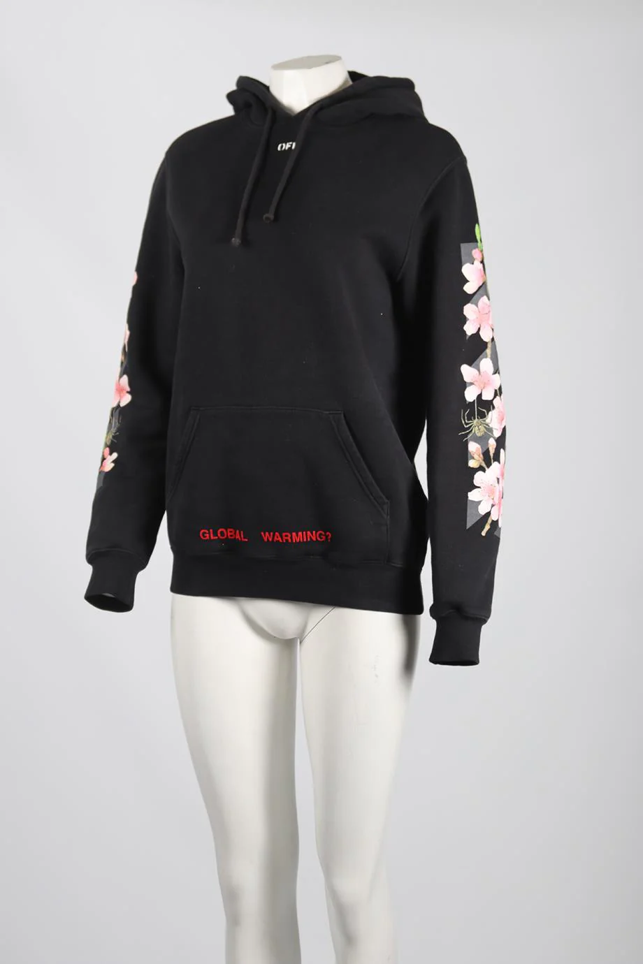 OFF-WHITE C/O VIRGIL ABLOH COTTON HOODIE XXSMALL - Image 3