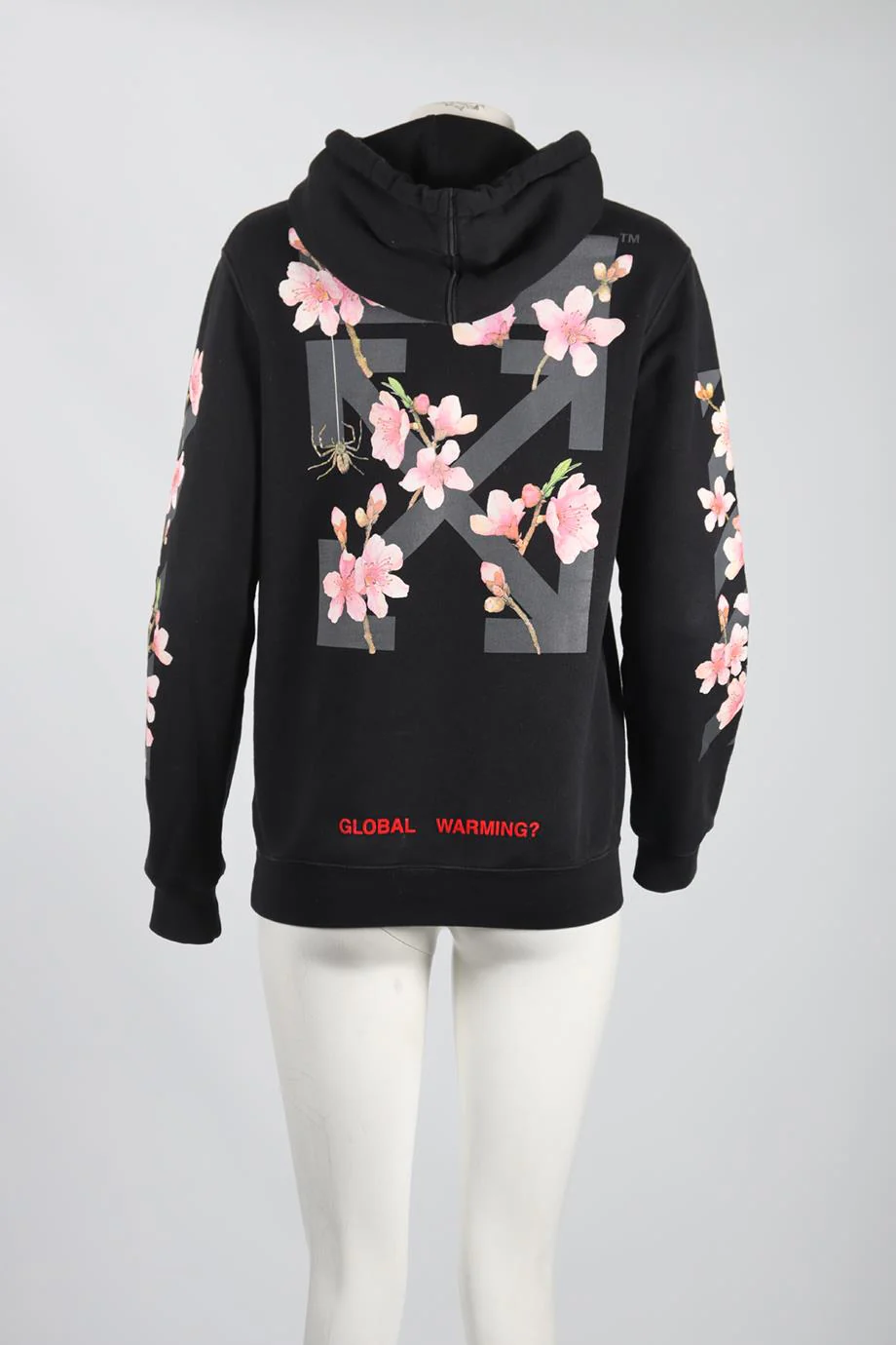 OFF-WHITE C/O VIRGIL ABLOH COTTON HOODIE XXSMALL - Image 4