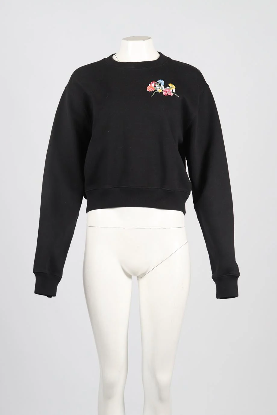 OFF-WHITE C/O VIRGIL ABLOH COTTON SWEATSHIRT SMALL - Image 2