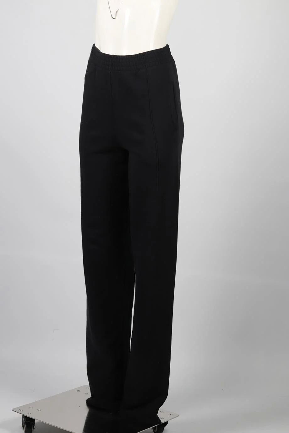 OFF-WHITE C/O VIRGIL ABLOH COTTON WIDE LEG PANTS SMALL - Image 3
