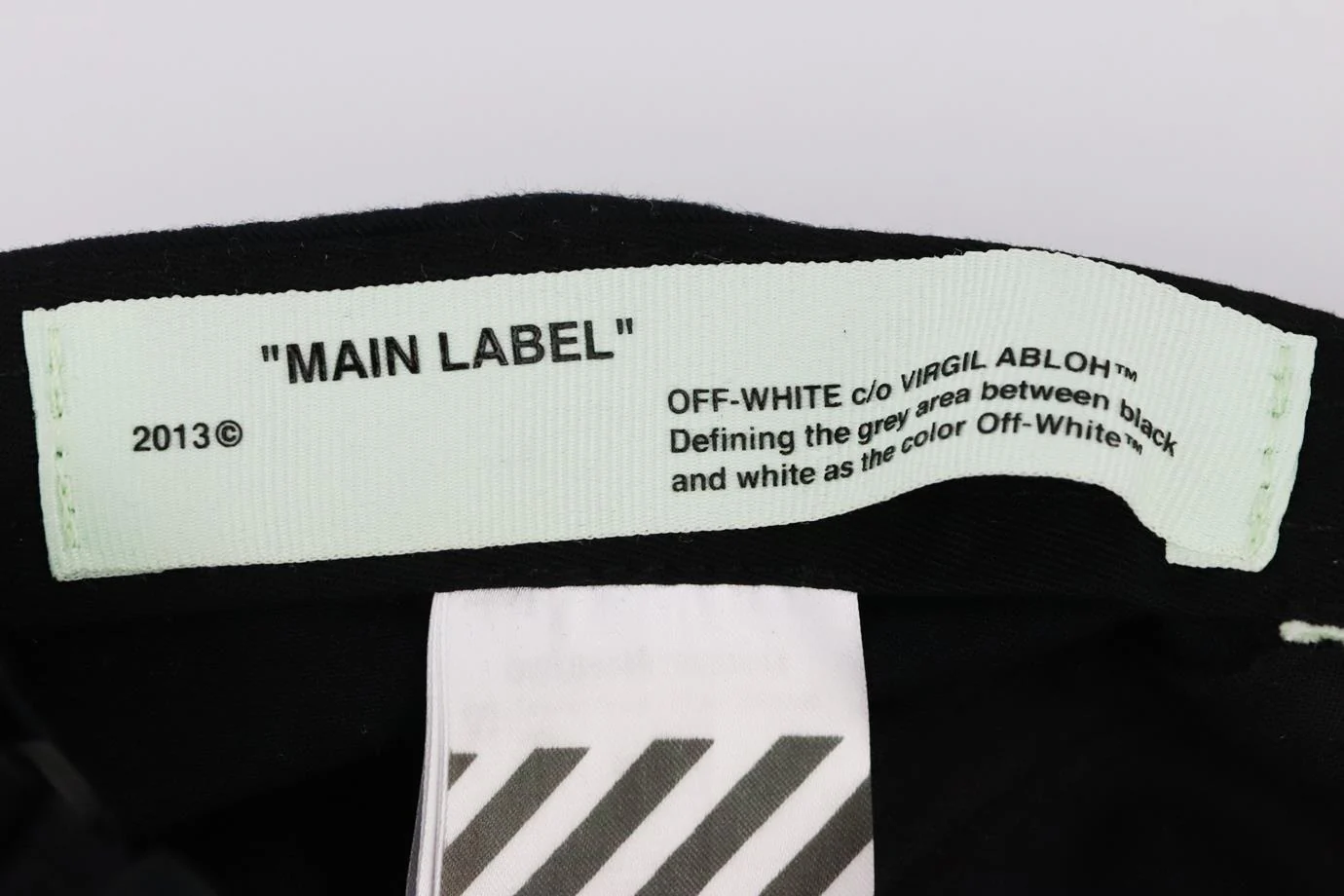 OFF-WHITE C/O VIRGIL ABLOH EMBROIDERED COTTON TWILL BASEBALL CAP ONE SIZE - Image 7