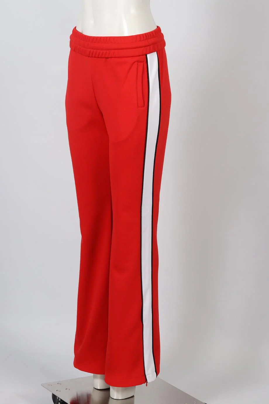 OFF-WHITE C/O VIRGIL ABLOH JERSEY STRAIGHT LEG PANTS SMALL - Image 3