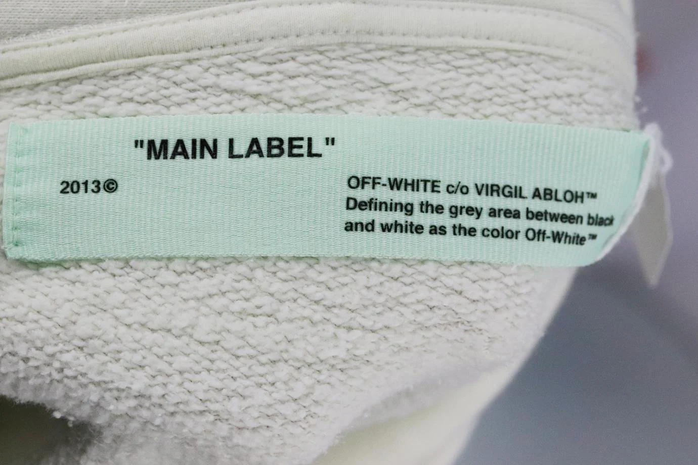 OFF-WHITE C/O VIRGIL ABLOH MEN'S PRINTED COTTON JERSEY HOODIE XLARGE - Image 4