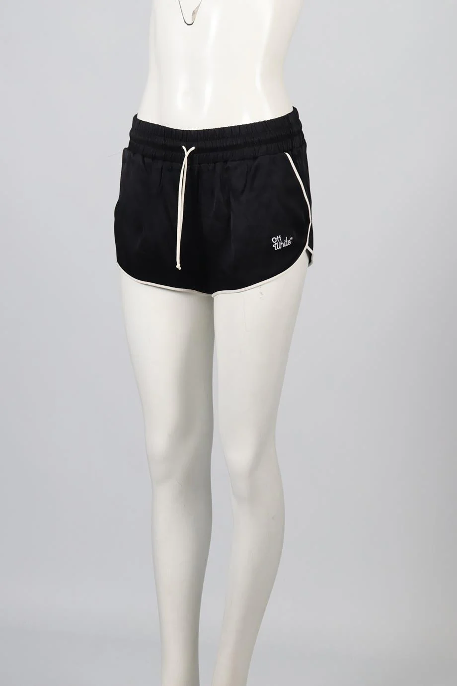 OFF-WHITE C/O VIRGIL ABLOH SATIN SHORTS XSMALL - Image 3