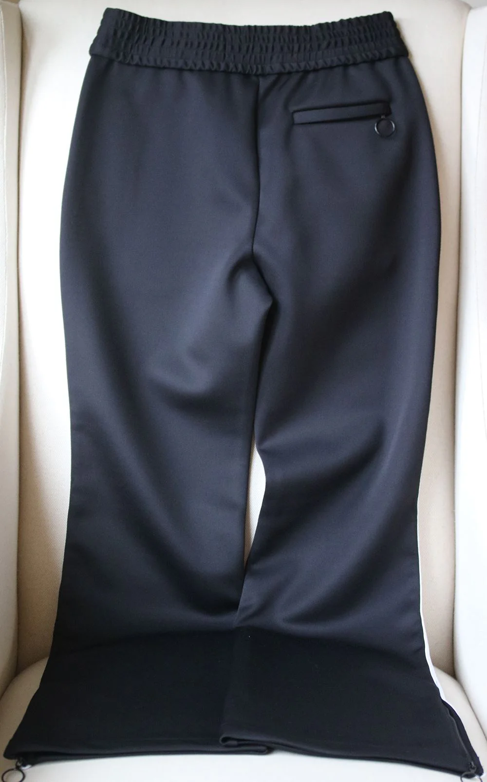 OFF-WHITE C/O VIRGIL ABLOH STRIPE JERSEY TRACK PANTS MEDIUM - Image 5