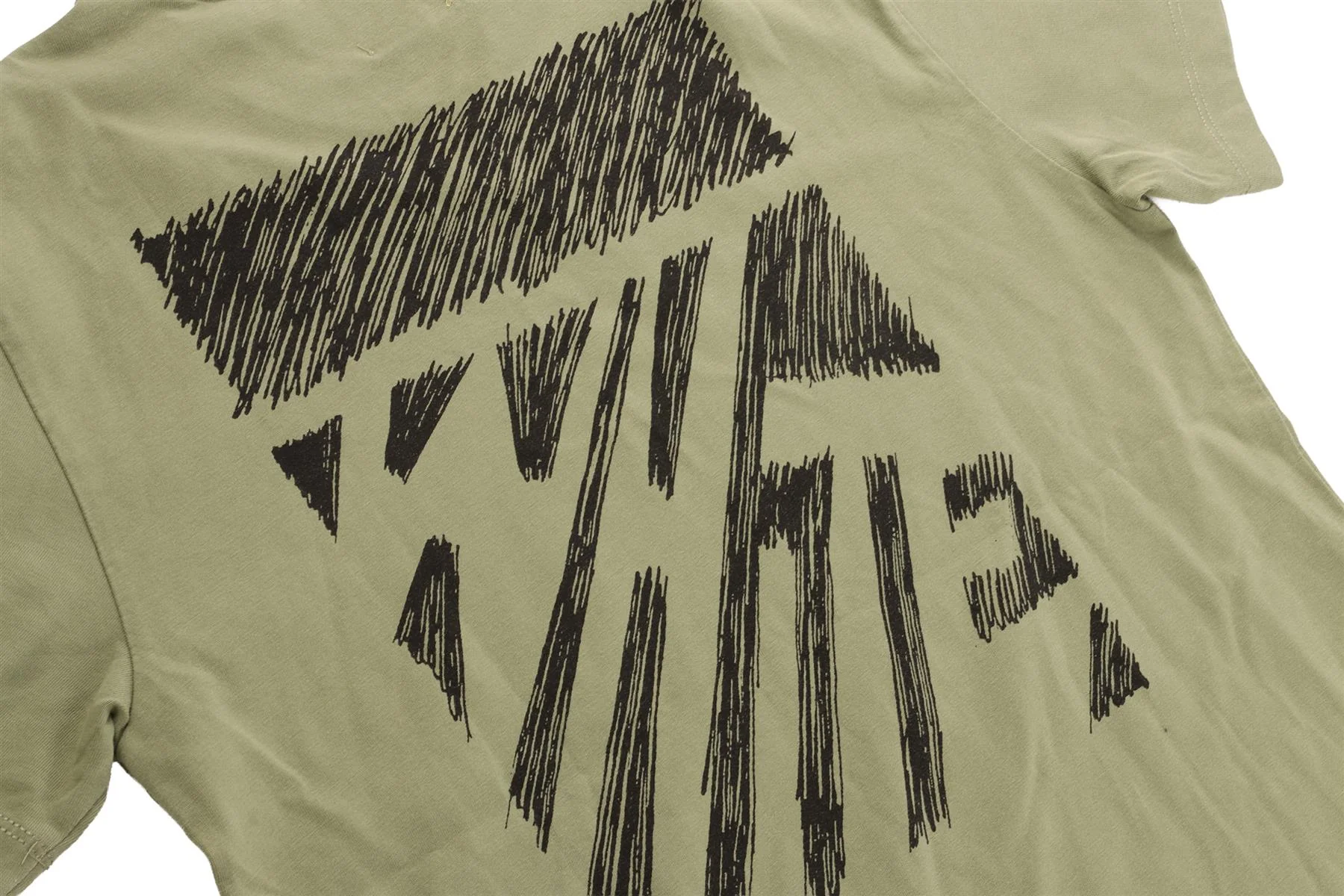 OFF-WHITE GREEN KIDS BOYS T-SHIRT 10 YEARS - Image 5
