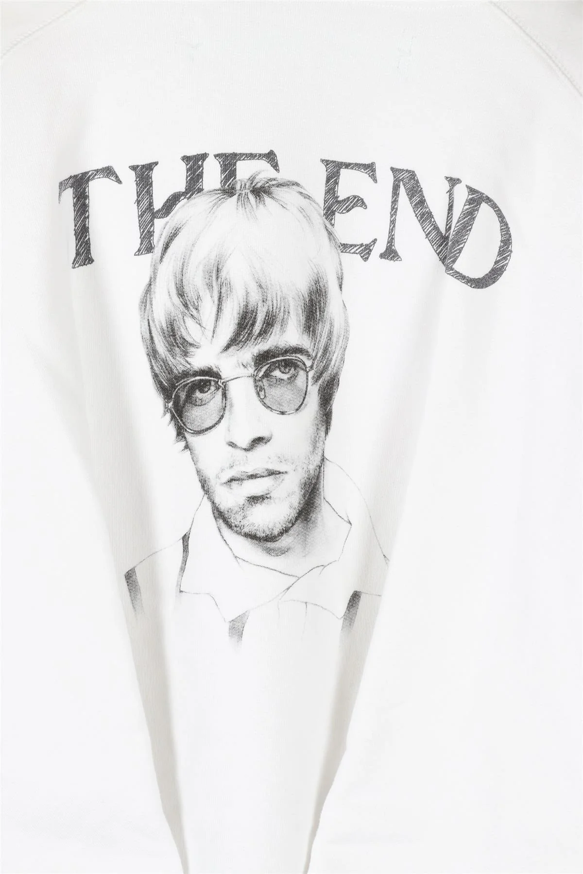 OFF-WHITE WHITE COTTON HOODIE MEDIUM - Image 5