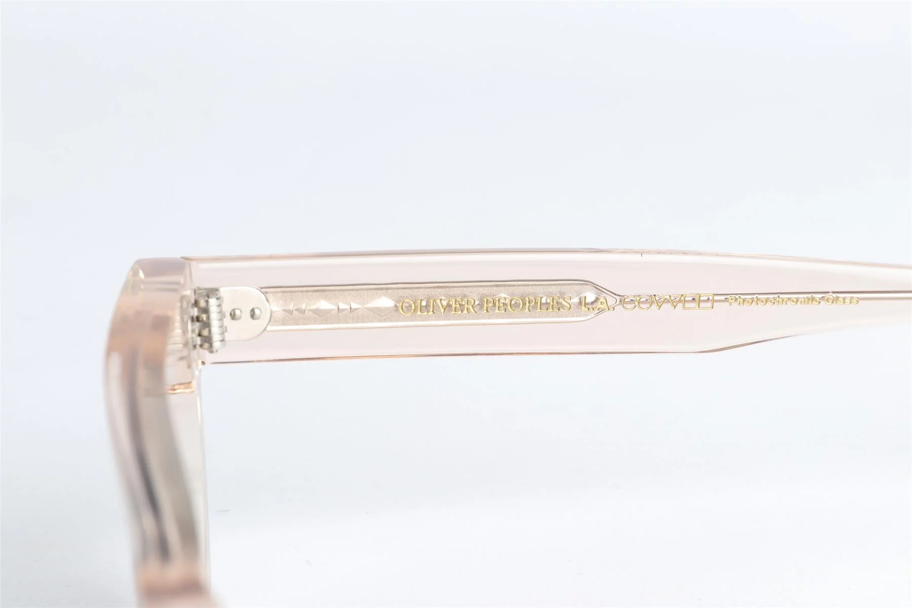 OLIVER PEOPLES NUDE RECTANGLE FRAME ACETATE SUNGLASSES - Image 5