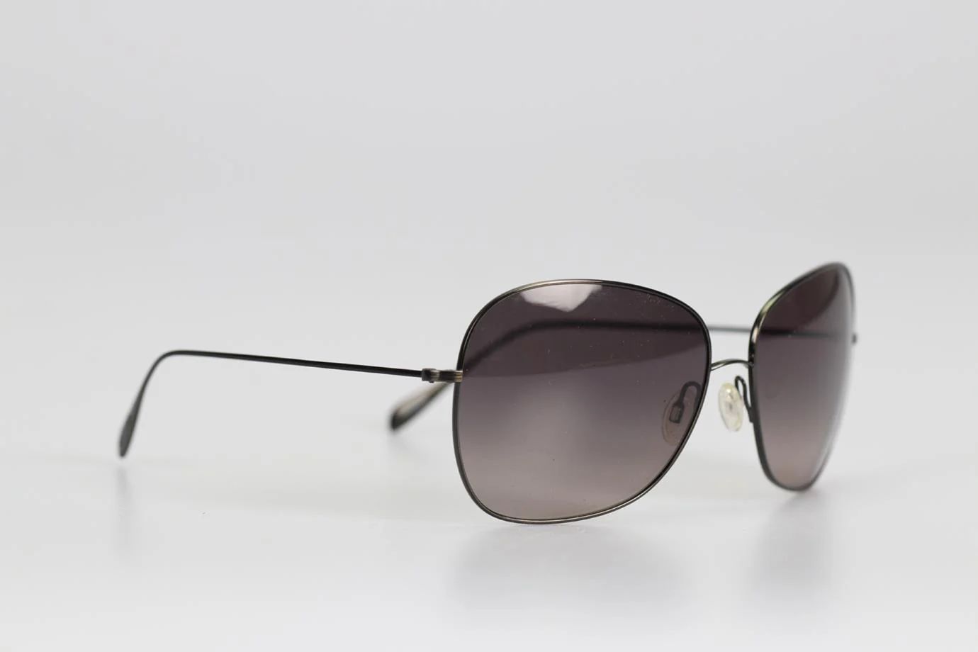 OLIVER PEOPLES SQUARE FRAME METAL SUNGLASSES - Image 2